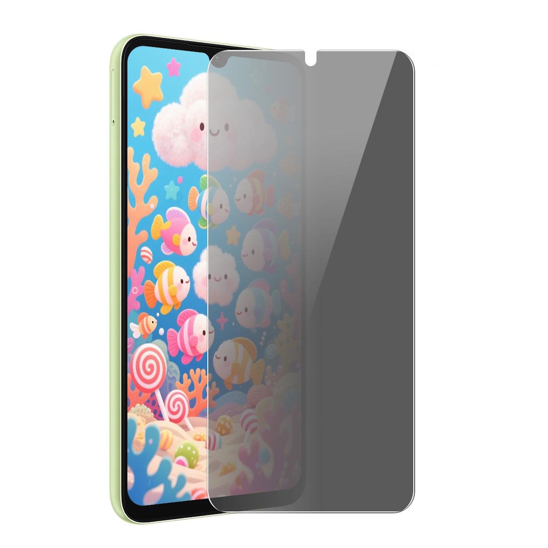 1x Privacy Schutzglas f&uuml;r Samsung Galaxy A27 Displayschutz 9H Blickschutz Glas - Bild 1