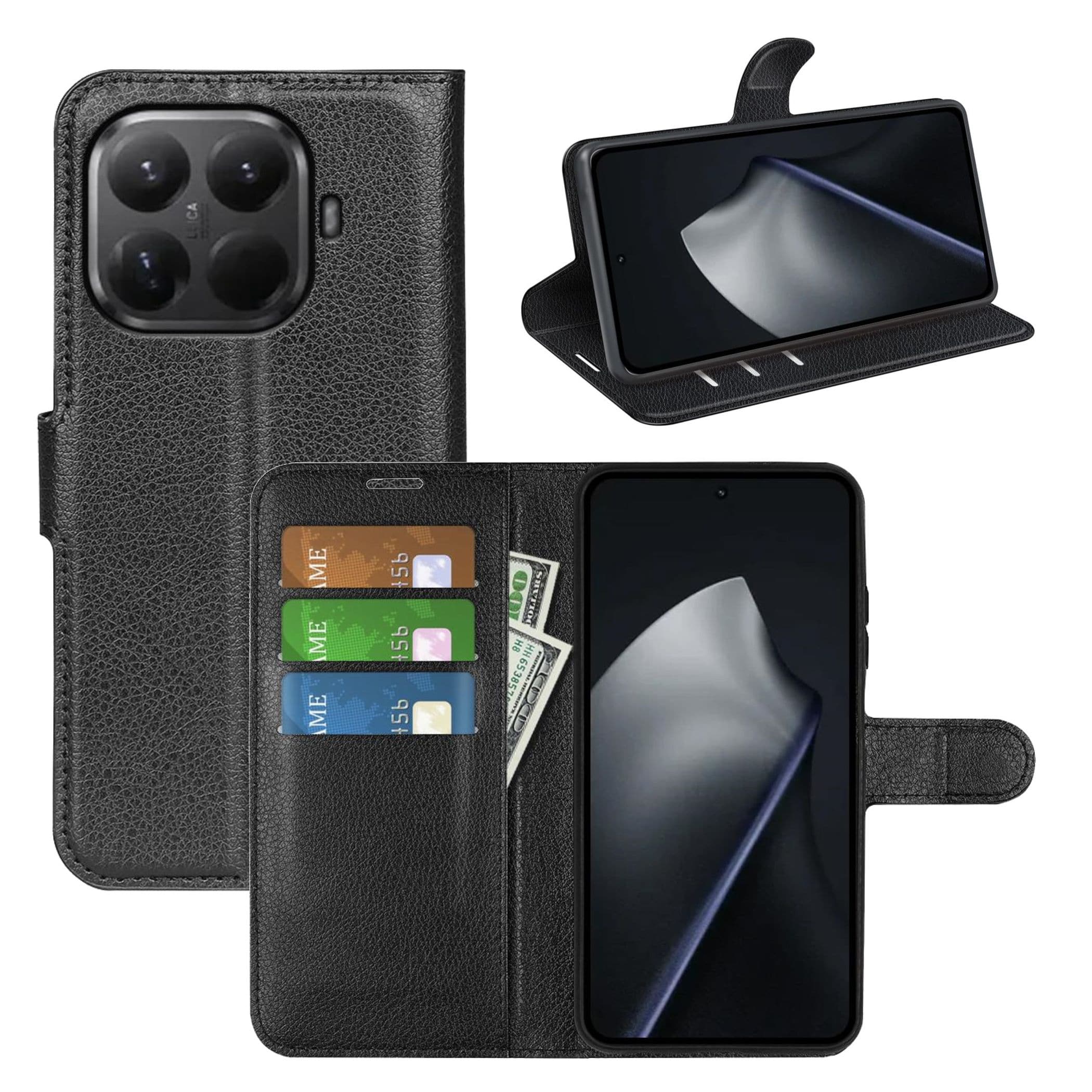 Handy H&uuml;lle Klapph&uuml;lle f&uuml;r Xiaomi 17T Kunstleder Flip Wallet Tasche - Bild 1