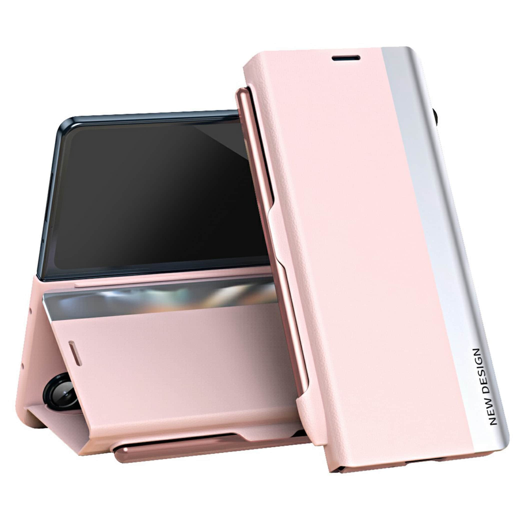 Handyh&uuml;lle Klapph&uuml;lle Smart Samsung Galaxy Z Fold8 Ultra 5G Kunstleder Rosa - Bild 1