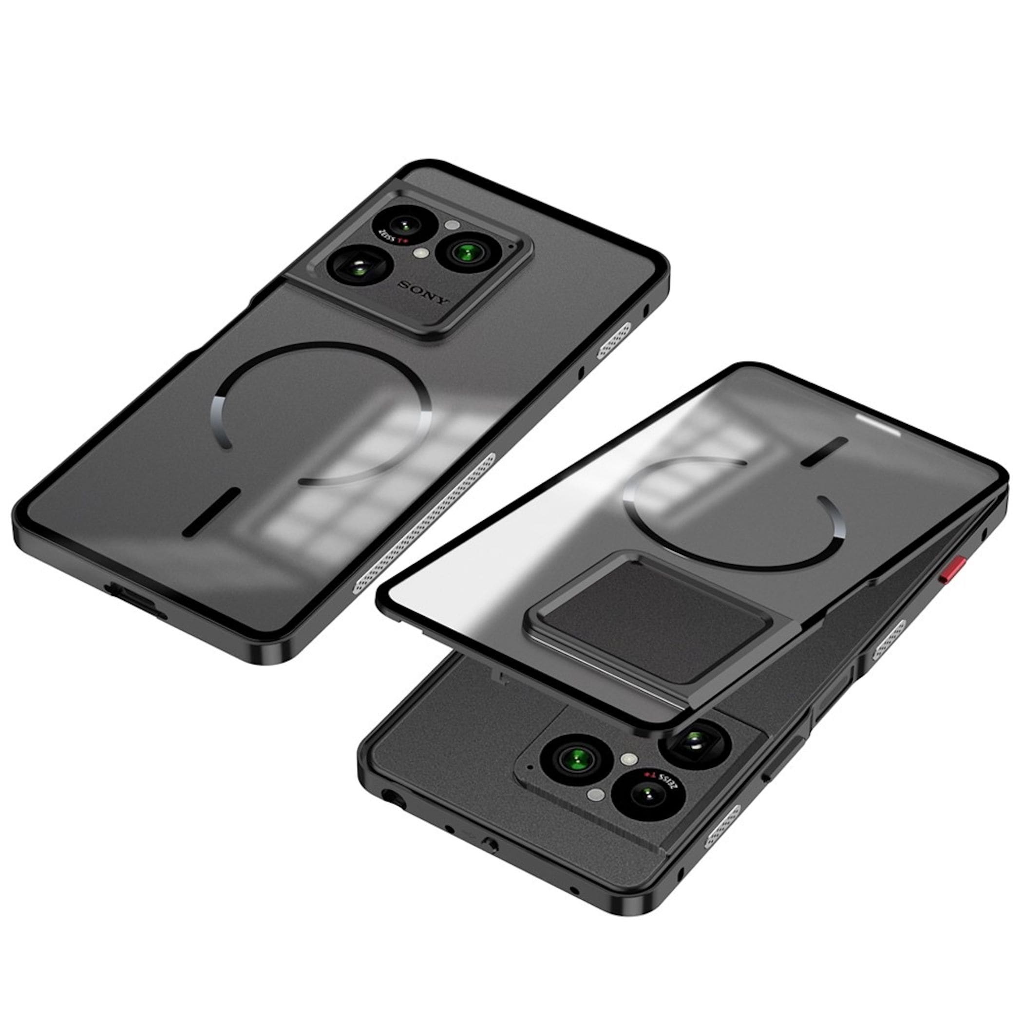 Metall Rahmen H&uuml;lle f&uuml;r Sony Xperia 1 VIII Magnetisch MagSafe Snap Verschluss - Bild 1