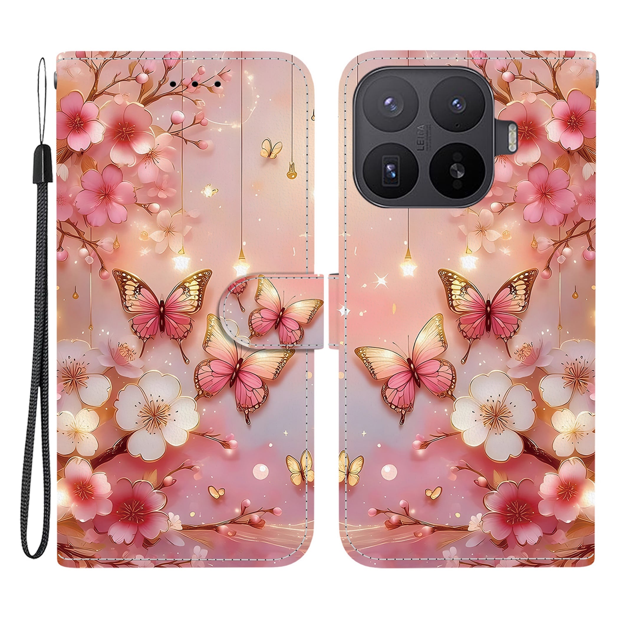 Handyh&uuml;lle Booktasche Kunstleder Xiaomi 17T Pro Klapph&uuml;lle Kartenfach Motiv 8 - Bild 1