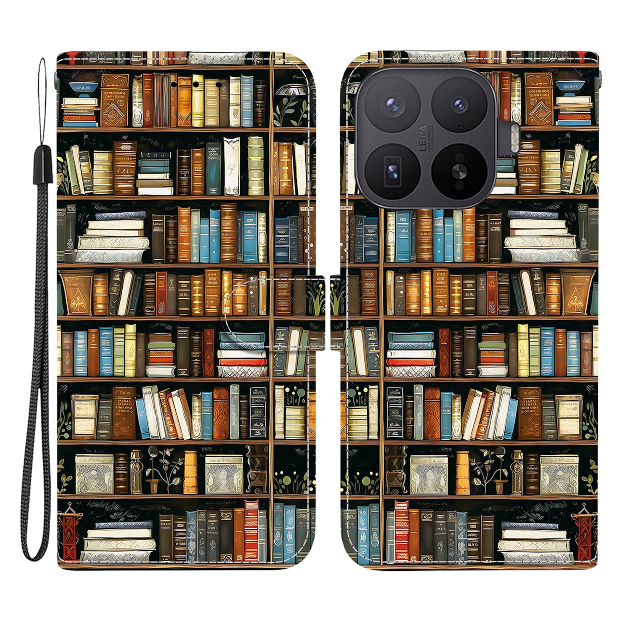 Handyh&uuml;lle Booktasche Kunstleder Xiaomi 17T Pro Klapph&uuml;lle Kartenfach Motiv 11 - Bild 1