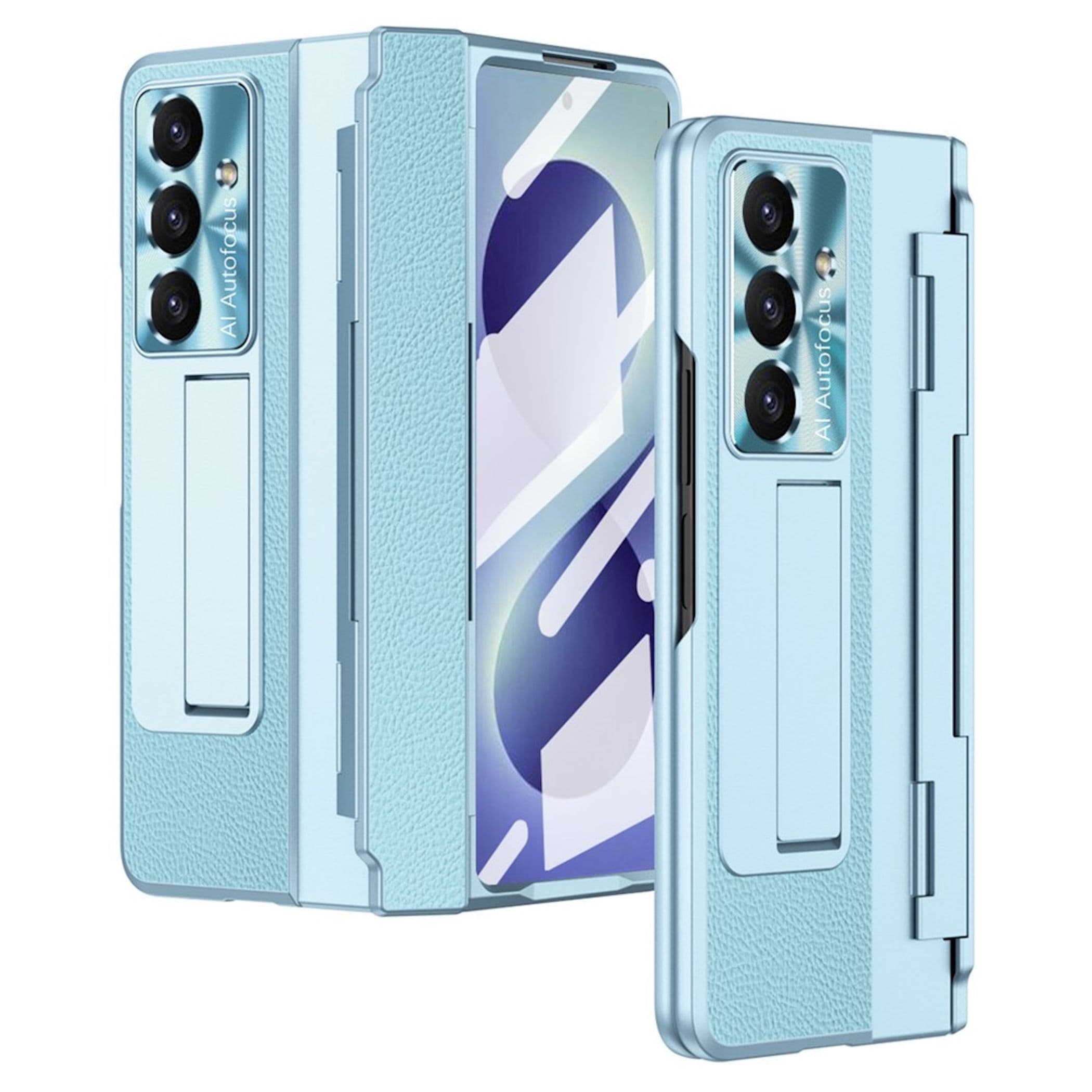 Handyh&uuml;lle + 9H Schutzglas f&uuml;r Samsung Galaxy Z Fold8 Ultra mit Scharnierschutz - Bild 1