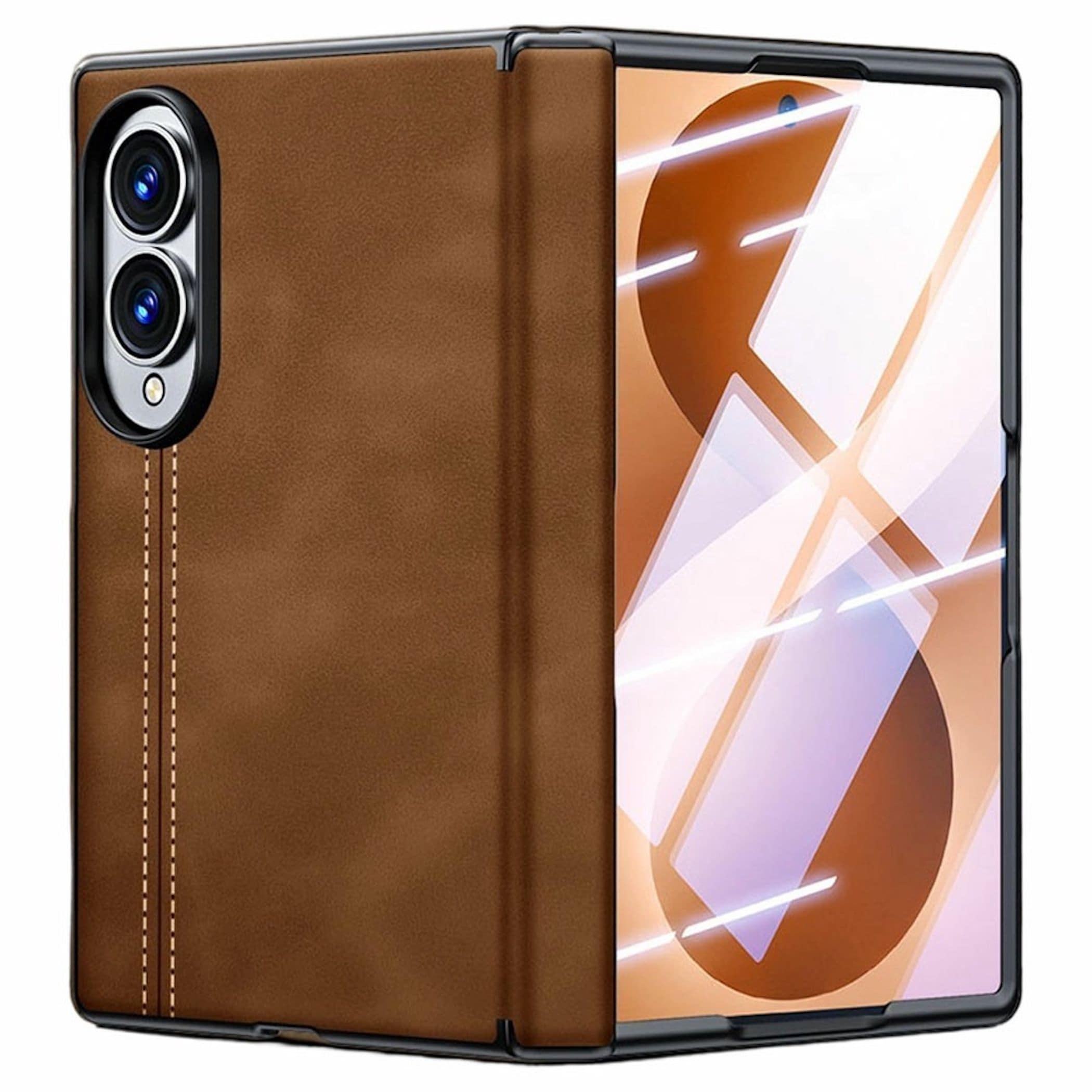 Handyh&uuml;lle + 9H Schutzglas f&uuml;r Samsung Galaxy Z Fold8 / Ultra / Flip8 Scharnier - Bild 1