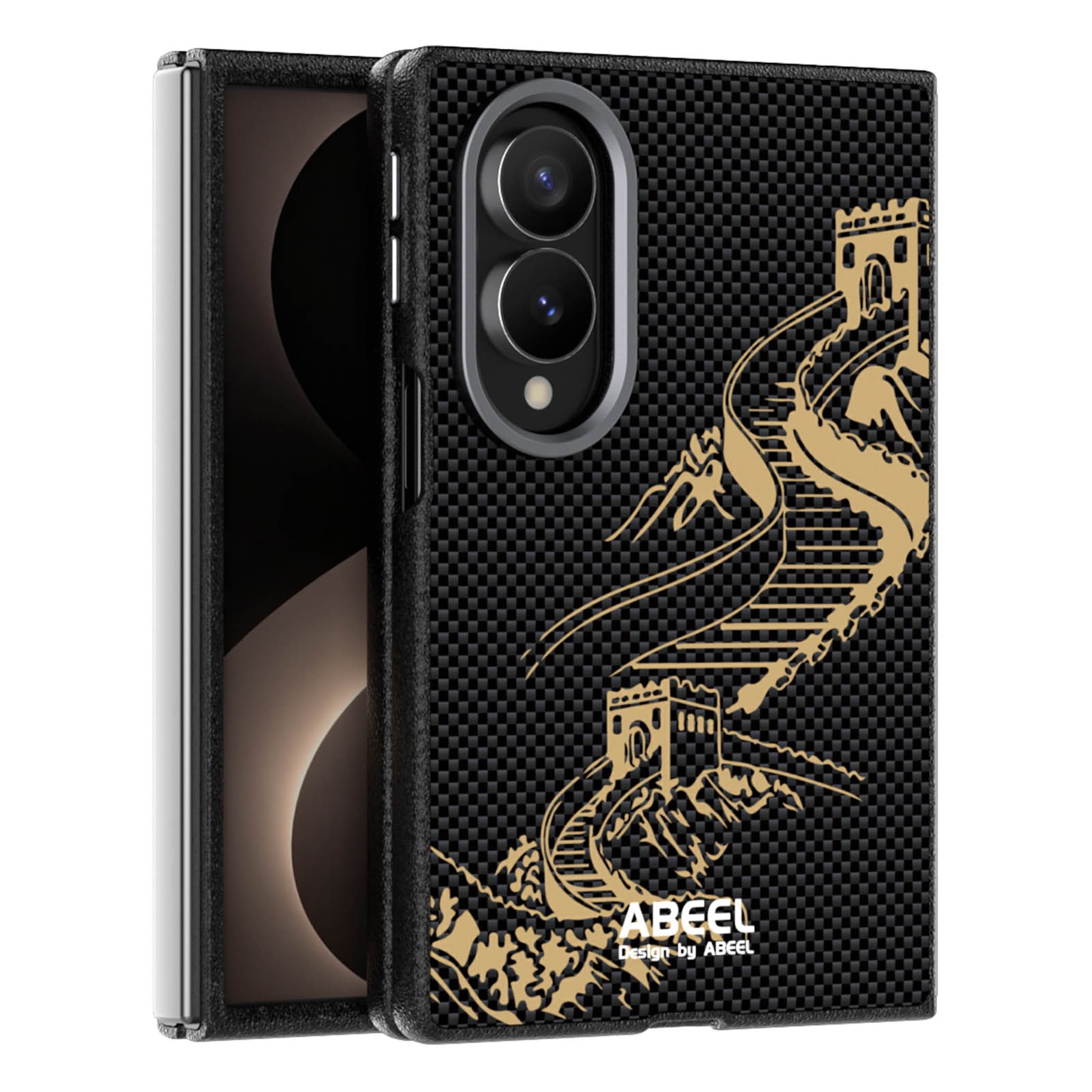 Handyh&uuml;lle Design PC f&uuml;r Samsung Galaxy Z Flip8 / Fold8 / Ultra 5G Muster Motiv - Bild 1