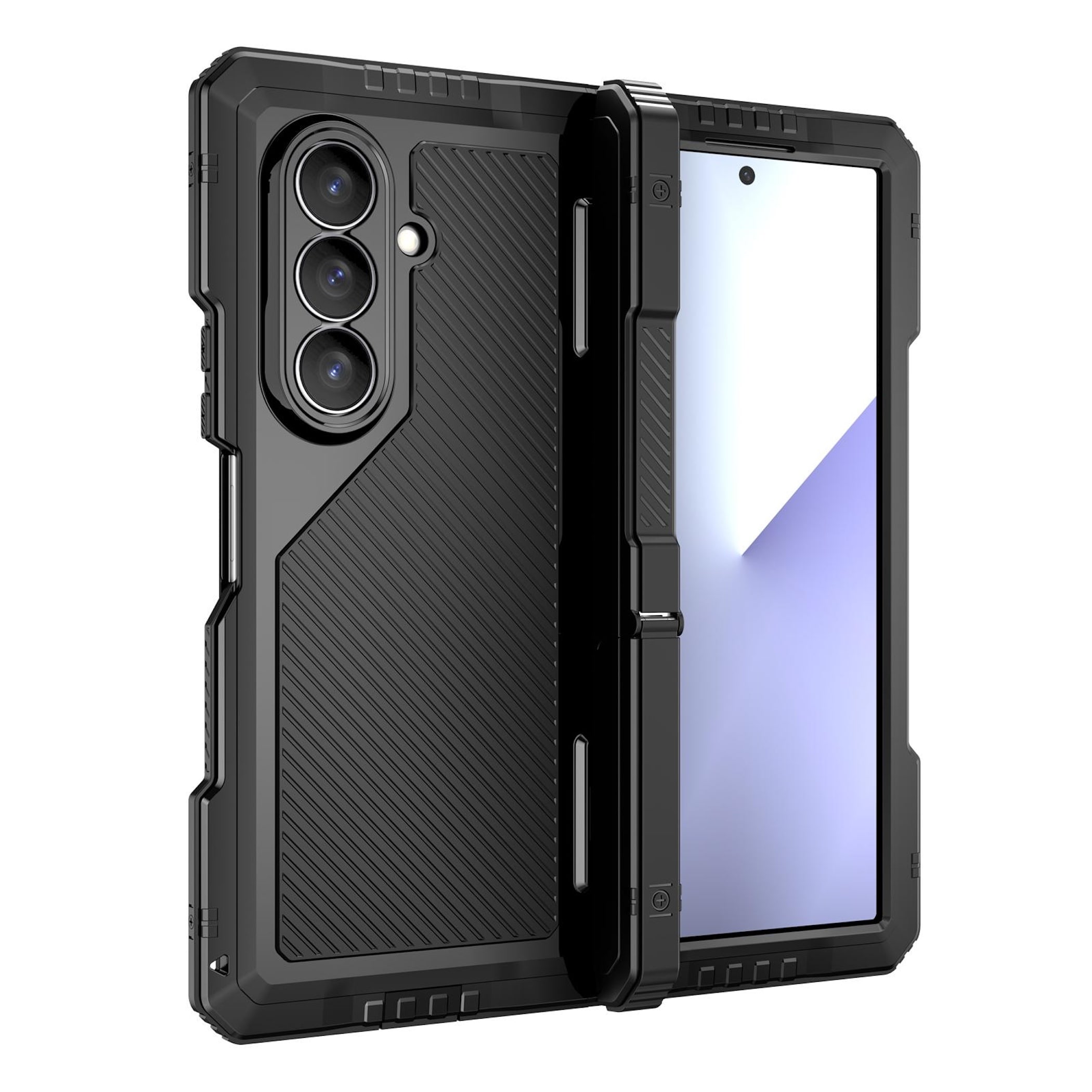 Handyh&uuml;lle Magnet 360 Grad Samsung Galaxy Z Fold8 Ultra 5G Metall aufstellbar - Bild 1