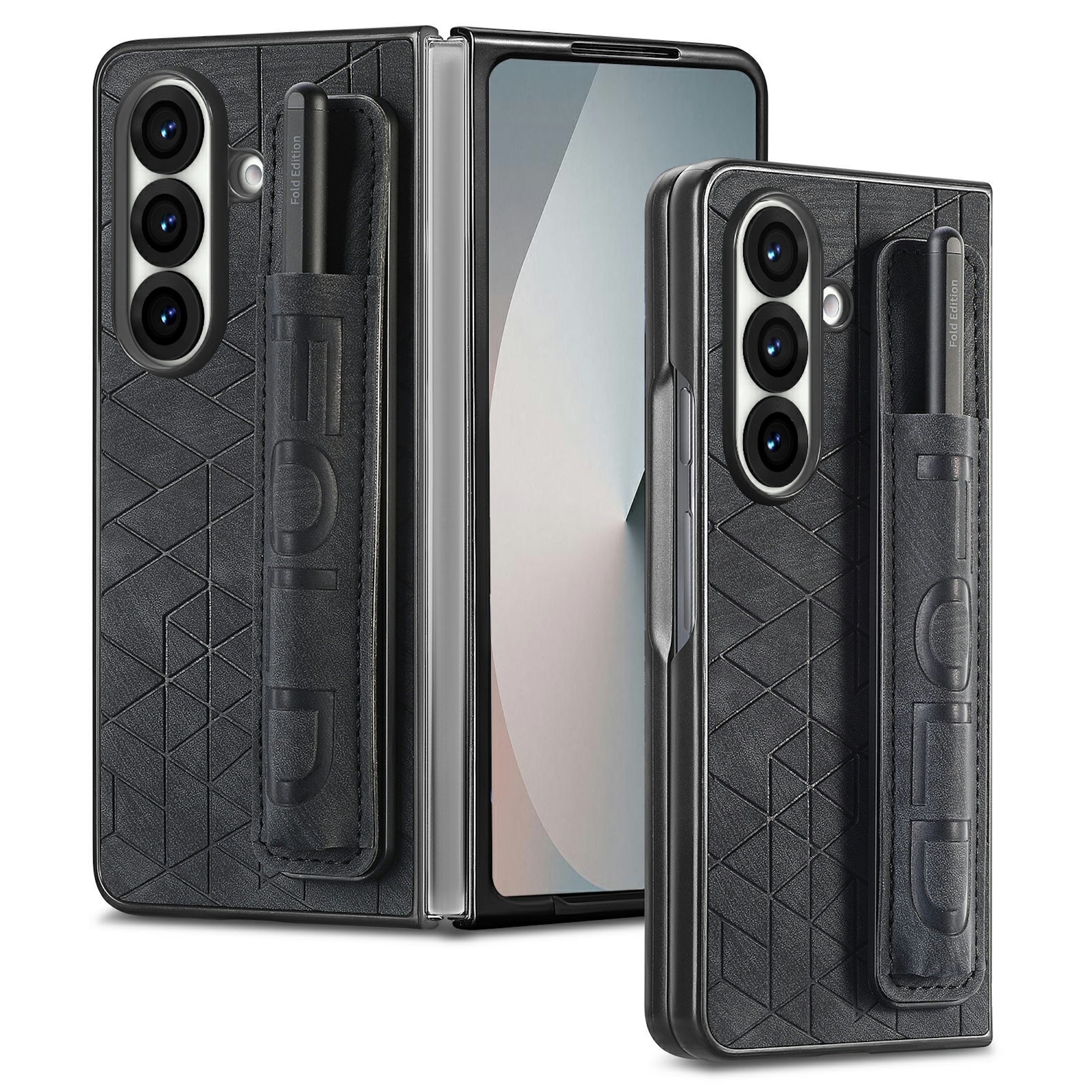 Handyh&uuml;lle Stifthalter Halteband f&uuml;r Samsung Galaxy Z Fold8 Ultra 5G 360 Grad - Bild 1