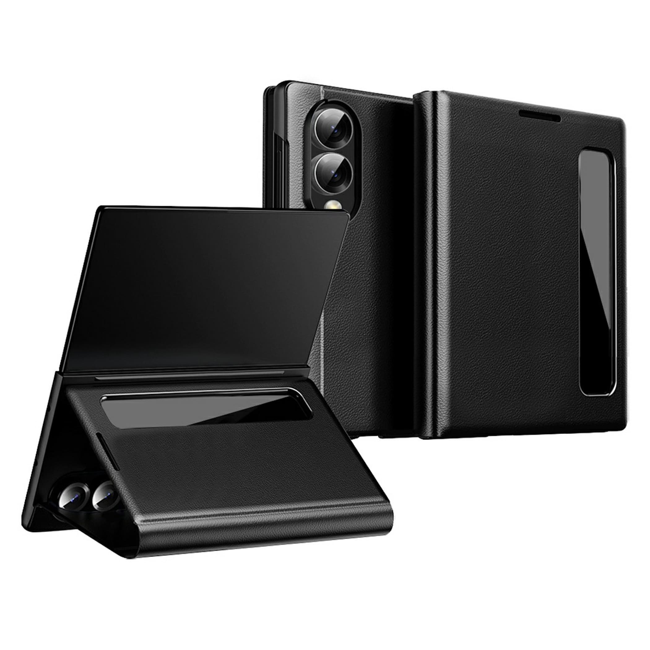 Handyh&uuml;lle Smart View Fenster f&uuml;r Samsung Galaxy Z Fold8 5G mit Wake UP Funktion - Bild 1
