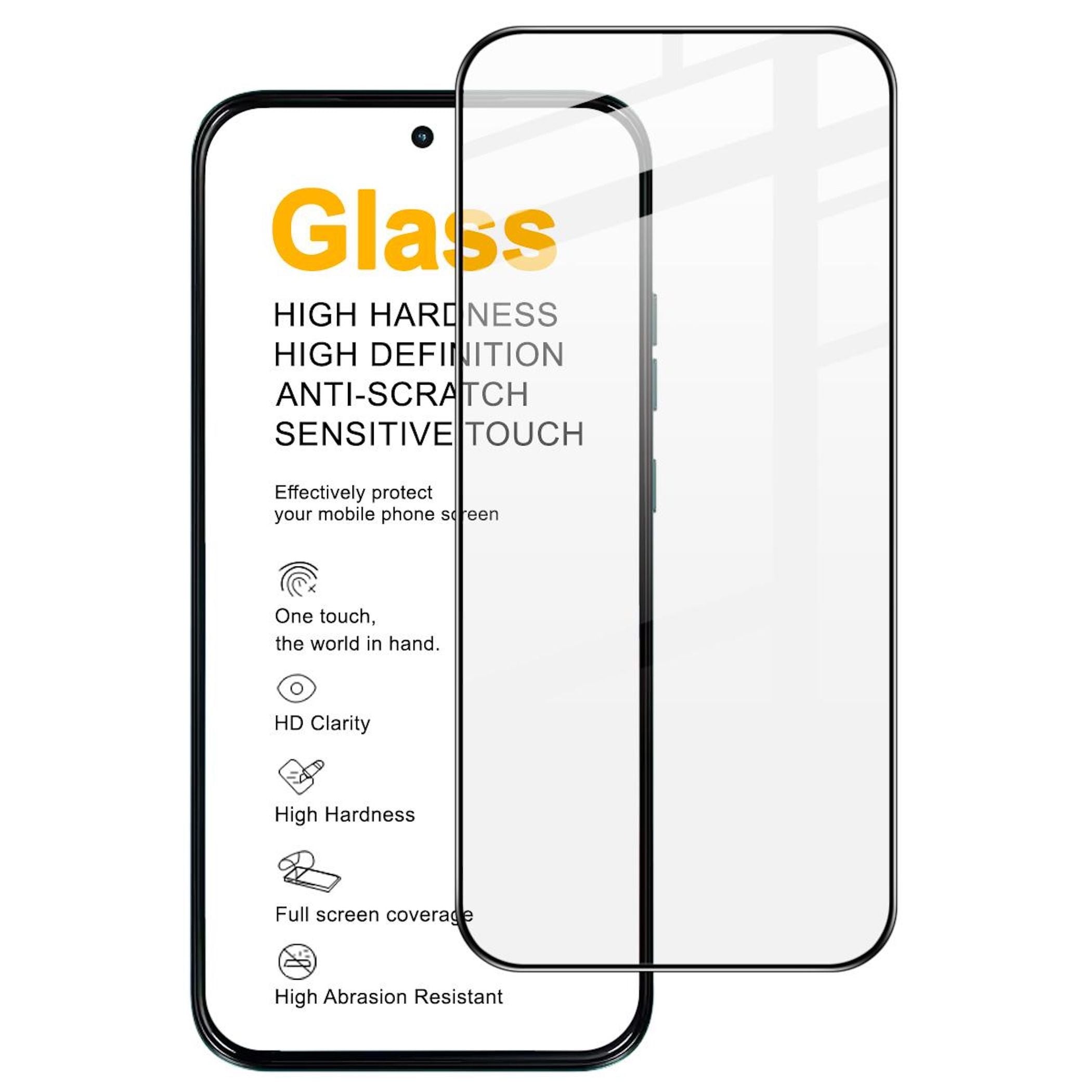 Full Cover Schutzglas f&uuml;r Xiaomi Redmi Note 17 Pro Displayschutz 3D 9H Hartglas - Bild 1