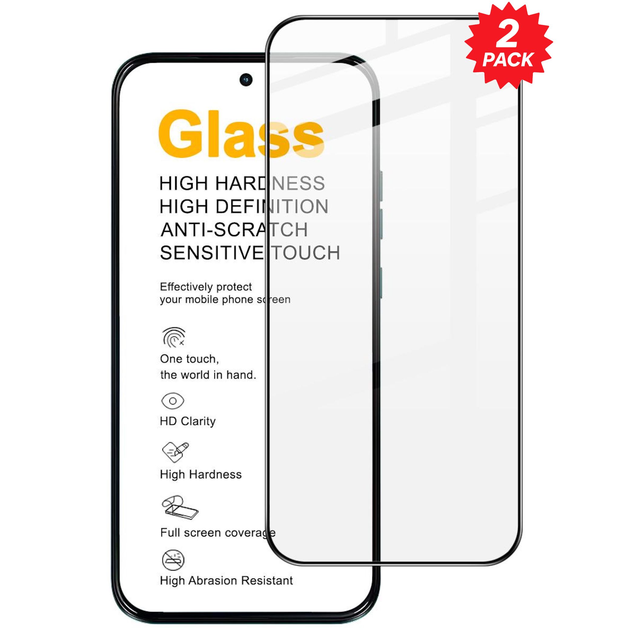2x Full Cover Schutzglas f&uuml;r Xiaomi Redmi Note 17 Pro Displayschutz 3D 9H Glas - Bild 1