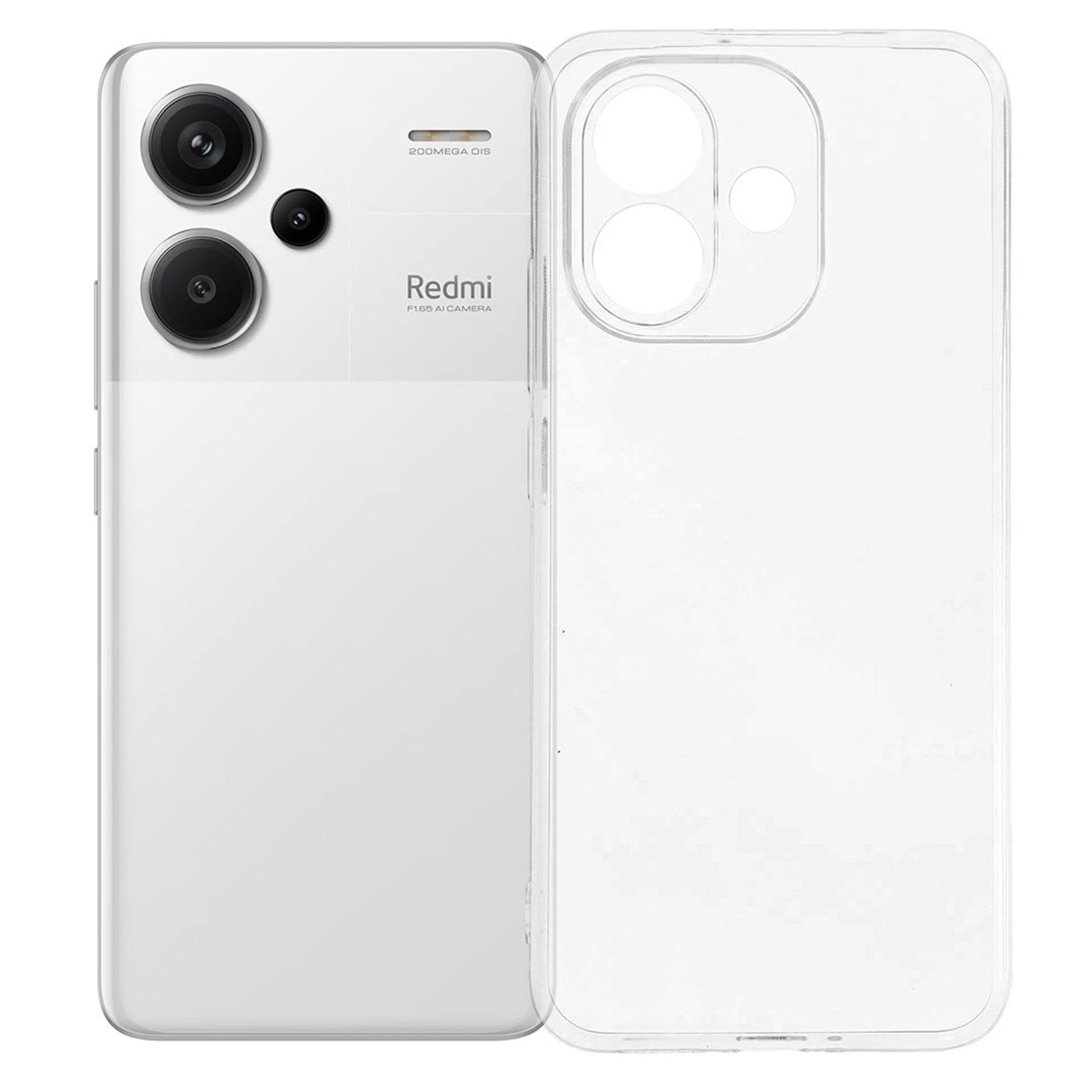Handyh&uuml;lle f&uuml;r Xiaomi Redmi Note 17 Silikon TPU Sto&szlig;fest Flexibel Transparent - Bild 1