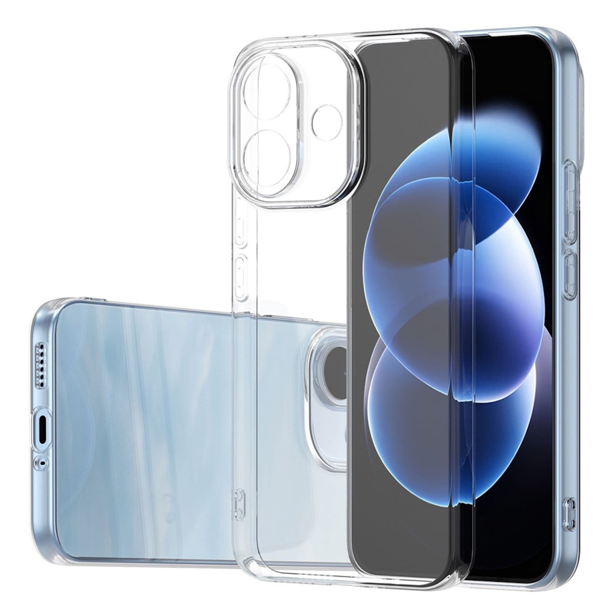 Handyh&uuml;lle f&uuml;r Xiaomi Redmi Note 17 Pro 5G TPU Sto&szlig;fest Flexibel Transparent - Bild 1