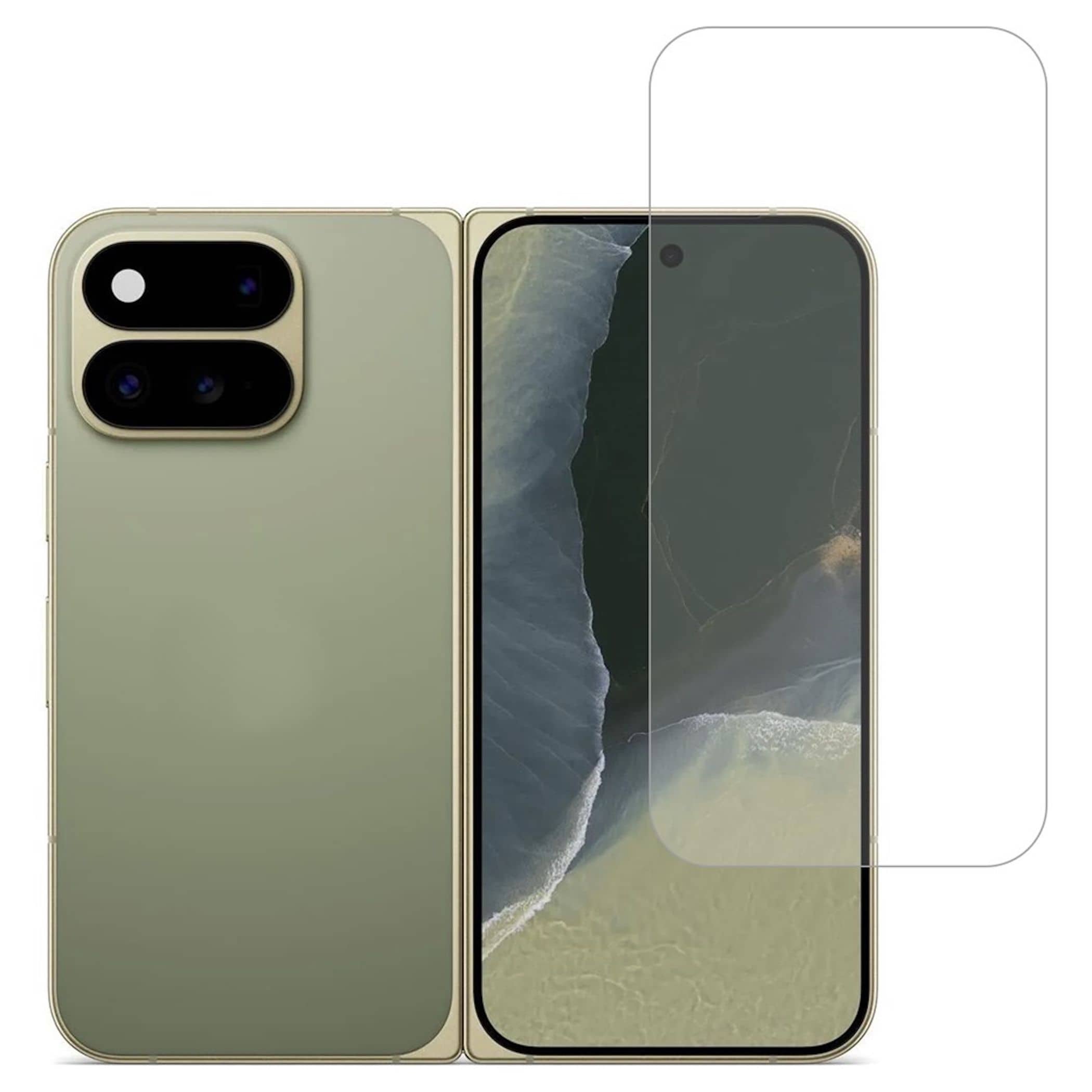 Schutzglas Displayschutz f&uuml;r Google Pixel 11 Pro Fold 9H Hartglas Anti Kratzer - Bild 1