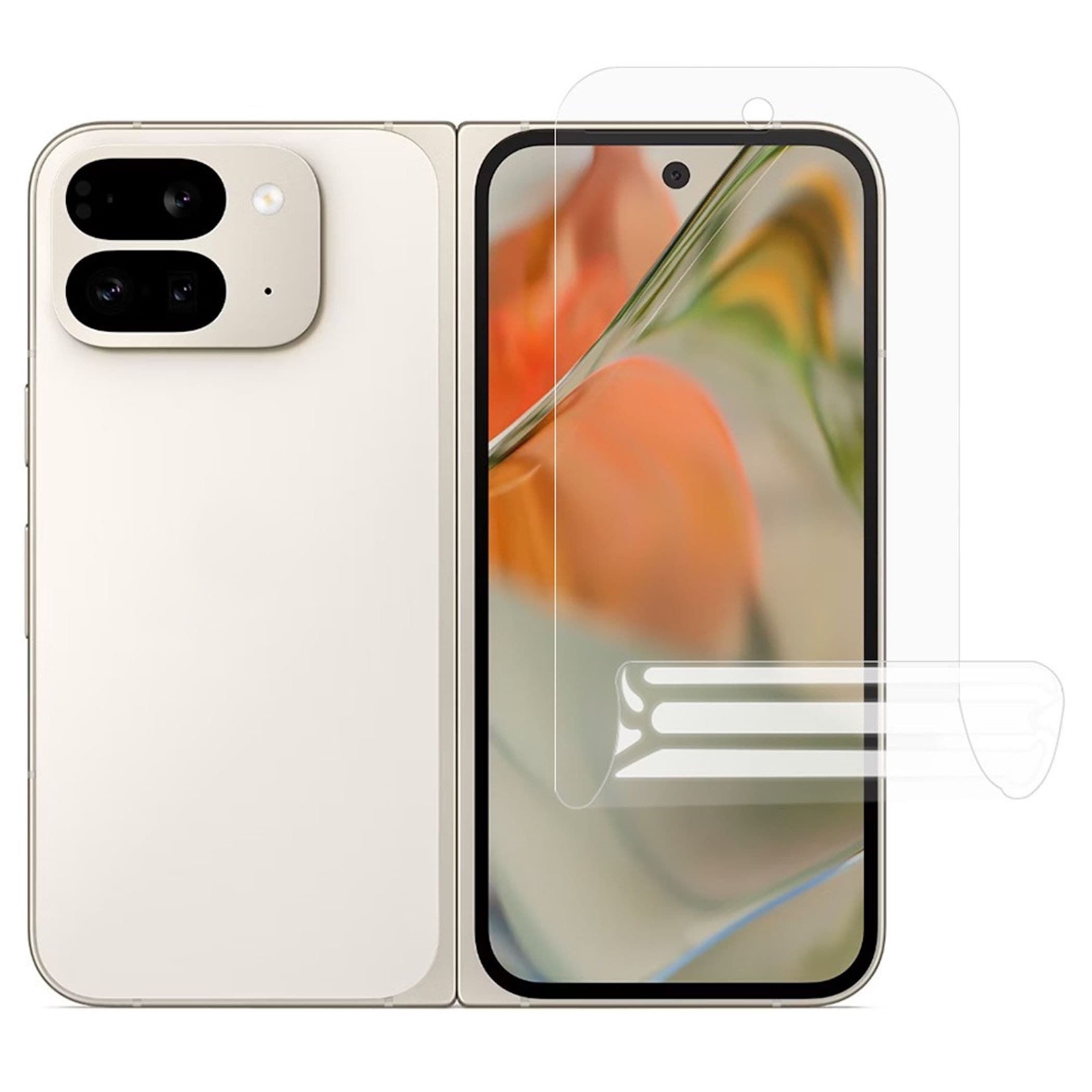 Hydrogel Display Schutzfolie f&uuml;r Google Pixel 11 Pro Fold Full Cover Folie - Bild 1