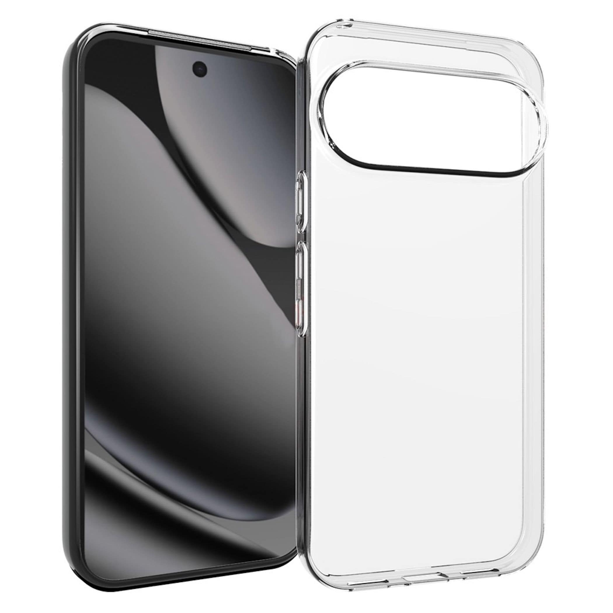 Handyh&uuml;lle f&uuml;r Google Pixel 11 Pro XL Silikon TPU Sto&szlig;fest Flexibel Transparent - Bild 1