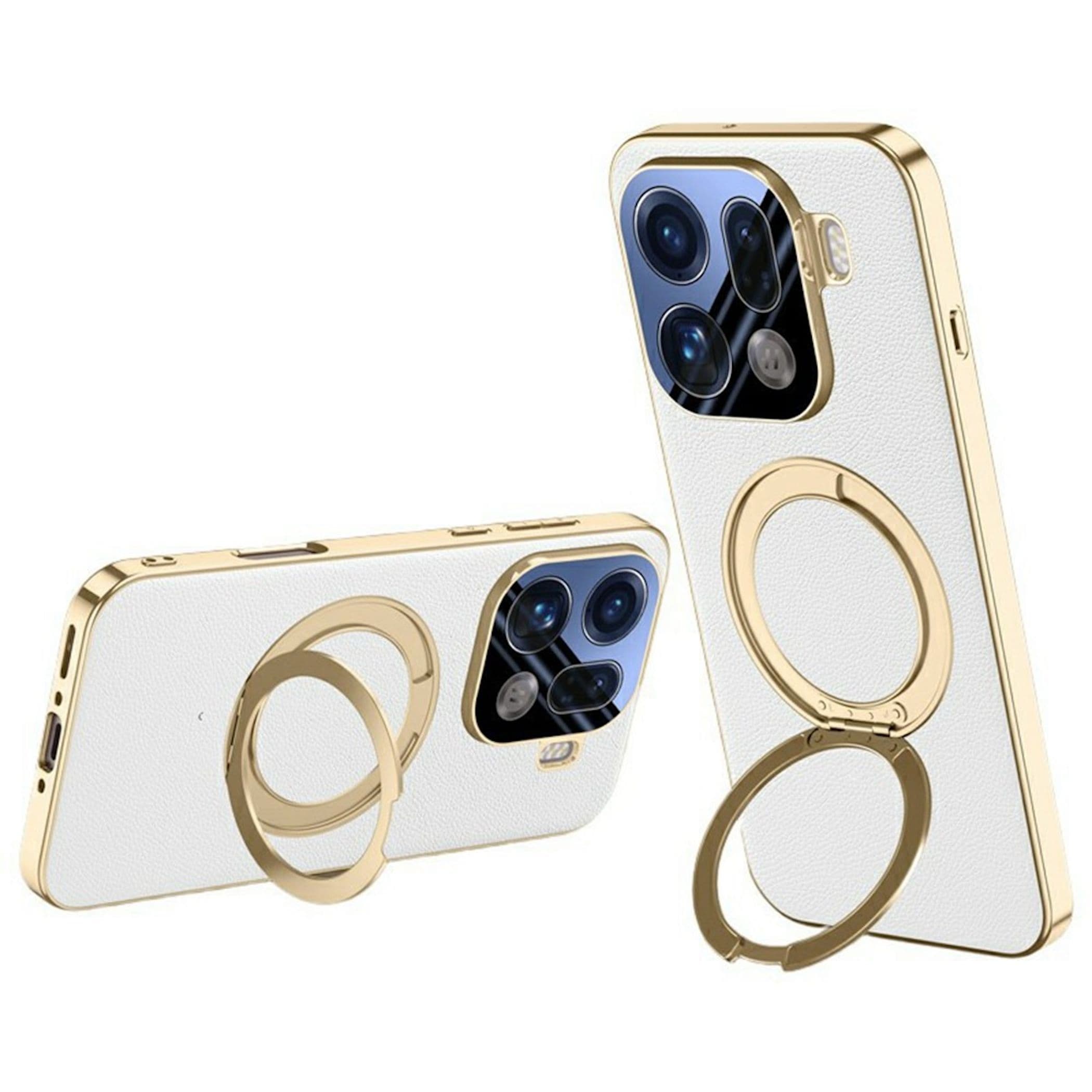 Magnetische Ringhalter Handyh&uuml;lle f&uuml;r Oppo Find X9 Pro 5G mit Kameraschutzglas - Bild 1