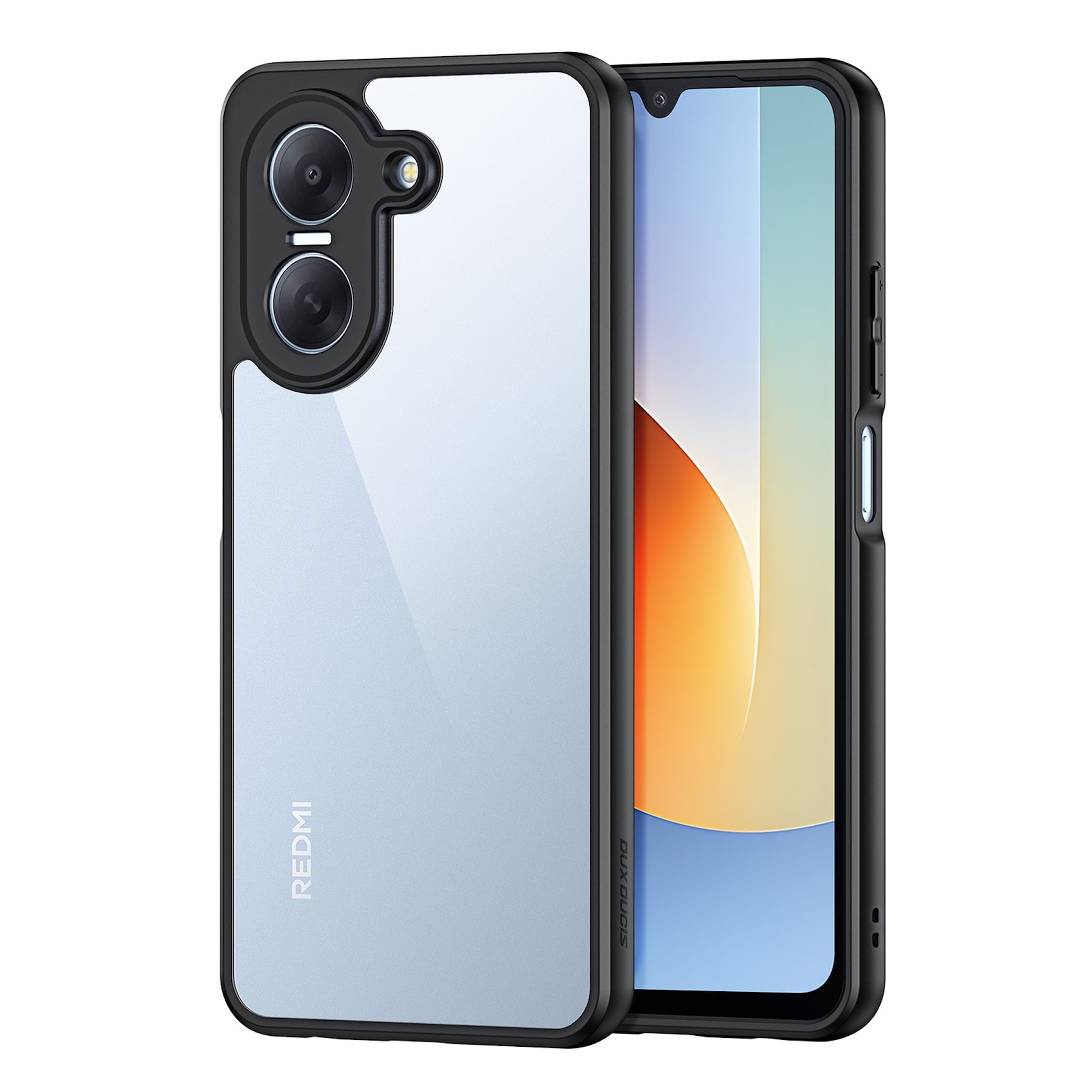Handyh&uuml;lle f&uuml;r Xiaomi Redmi A7 4G / Poco C71 4G / Redmi A5 Kameraschutz Schwarz - Bild 1