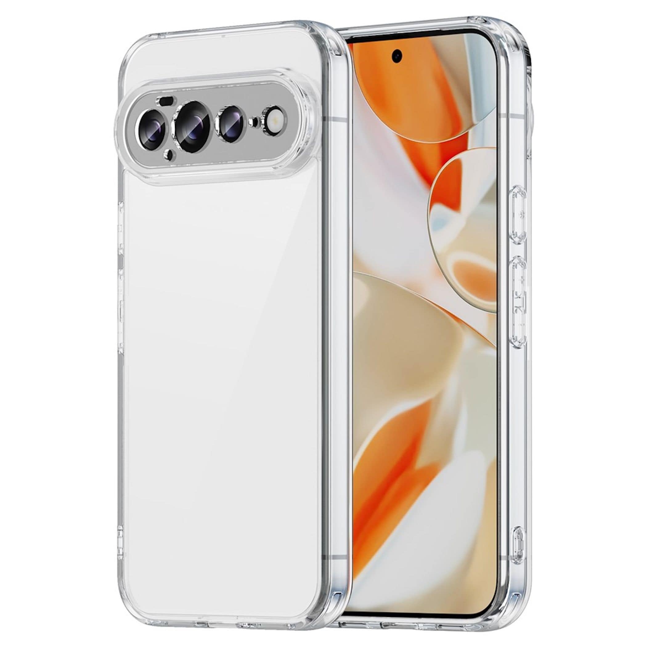 Airbag Handyh&uuml;lle f&uuml;r Google Pixel 11 Pro XL Sto&szlig;fest D&uuml;nn Hardcase Transparent - Bild 1