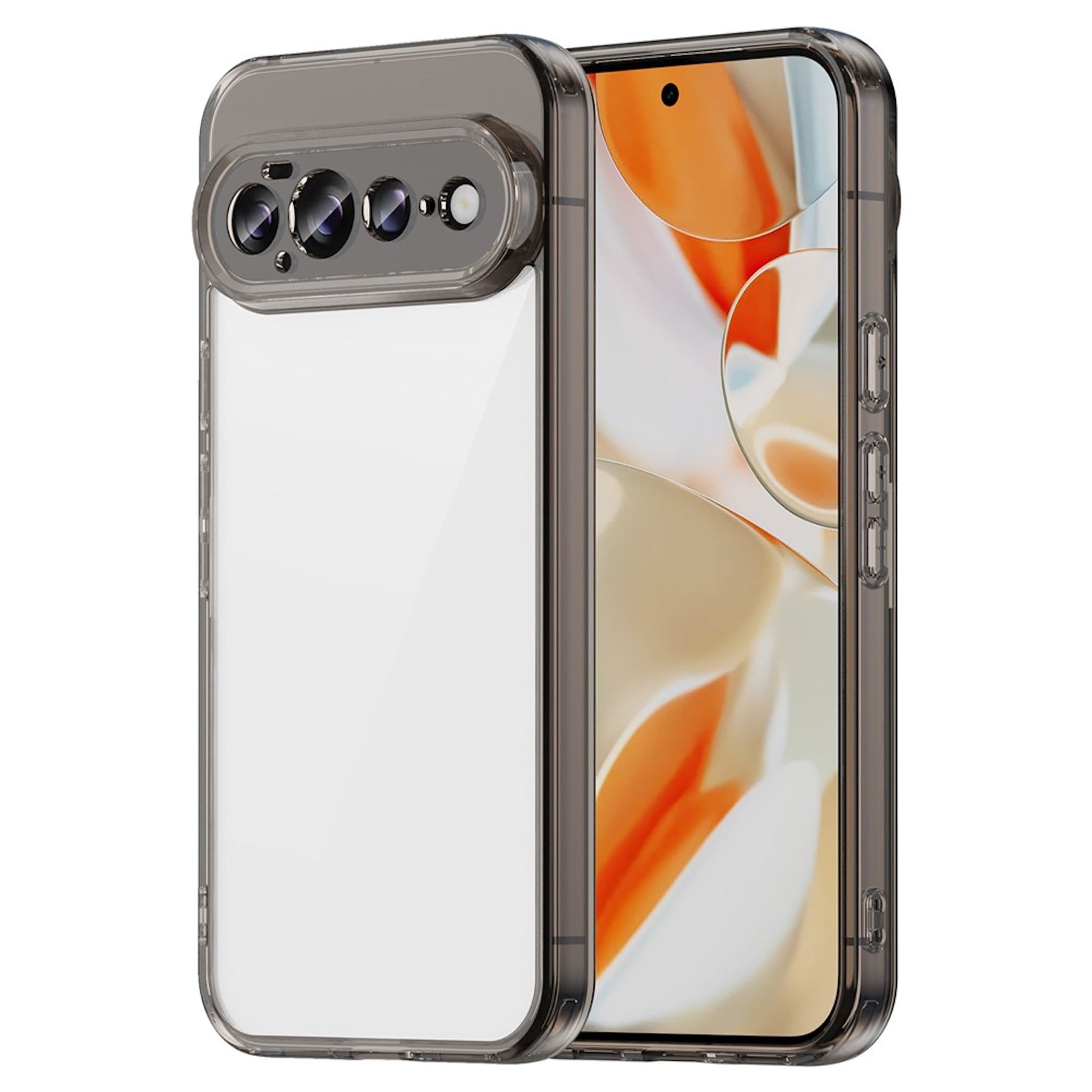 Airbag Handyh&uuml;lle f&uuml;r Google Pixel 11 Pro XL TPU Sto&szlig;fest D&uuml;nn Hardcase Schwarz - Bild 1