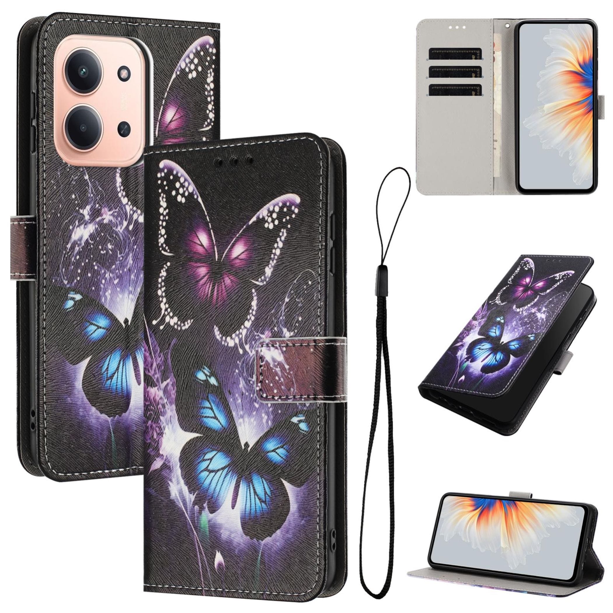 Handyh&uuml;lle Klapph&uuml;lle f&uuml;r Xiaomi Redmi 15C 5G / 4G Kunstleder Flip Wallet Tasche - Bild 1