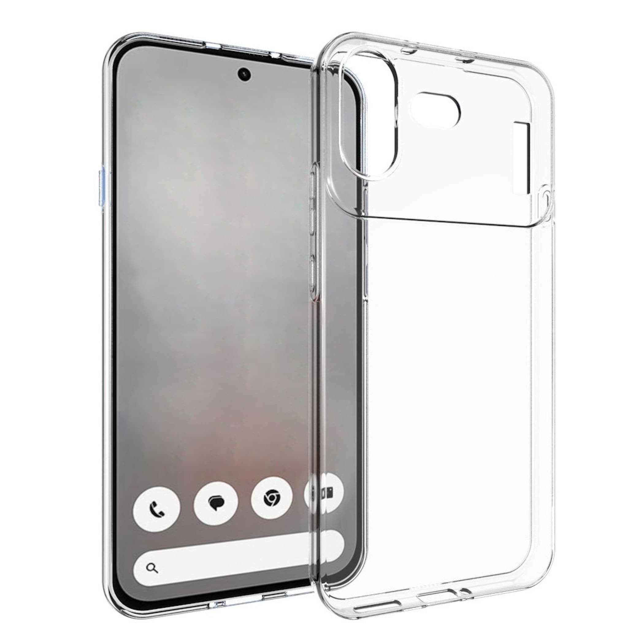 Handyh&uuml;lle f&uuml;r Nothing Phone 4b Silikon TPU Sto&szlig;fest Flexibel Transparent - Bild 1