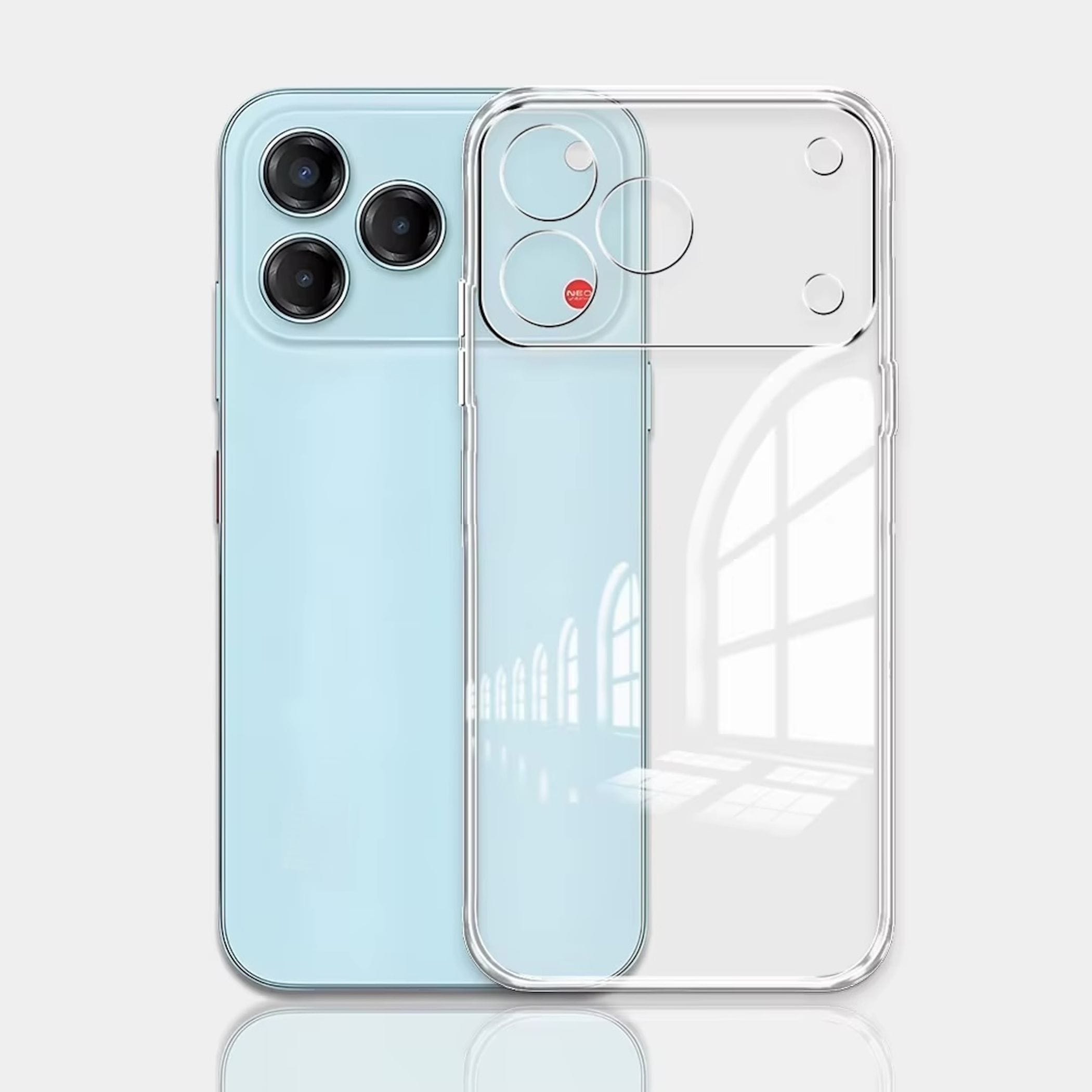 Handyh&uuml;lle f&uuml;r ZTE Blade V80 Vita / V80 Pro Silikon TPU Flexibel Transparent - Bild 1