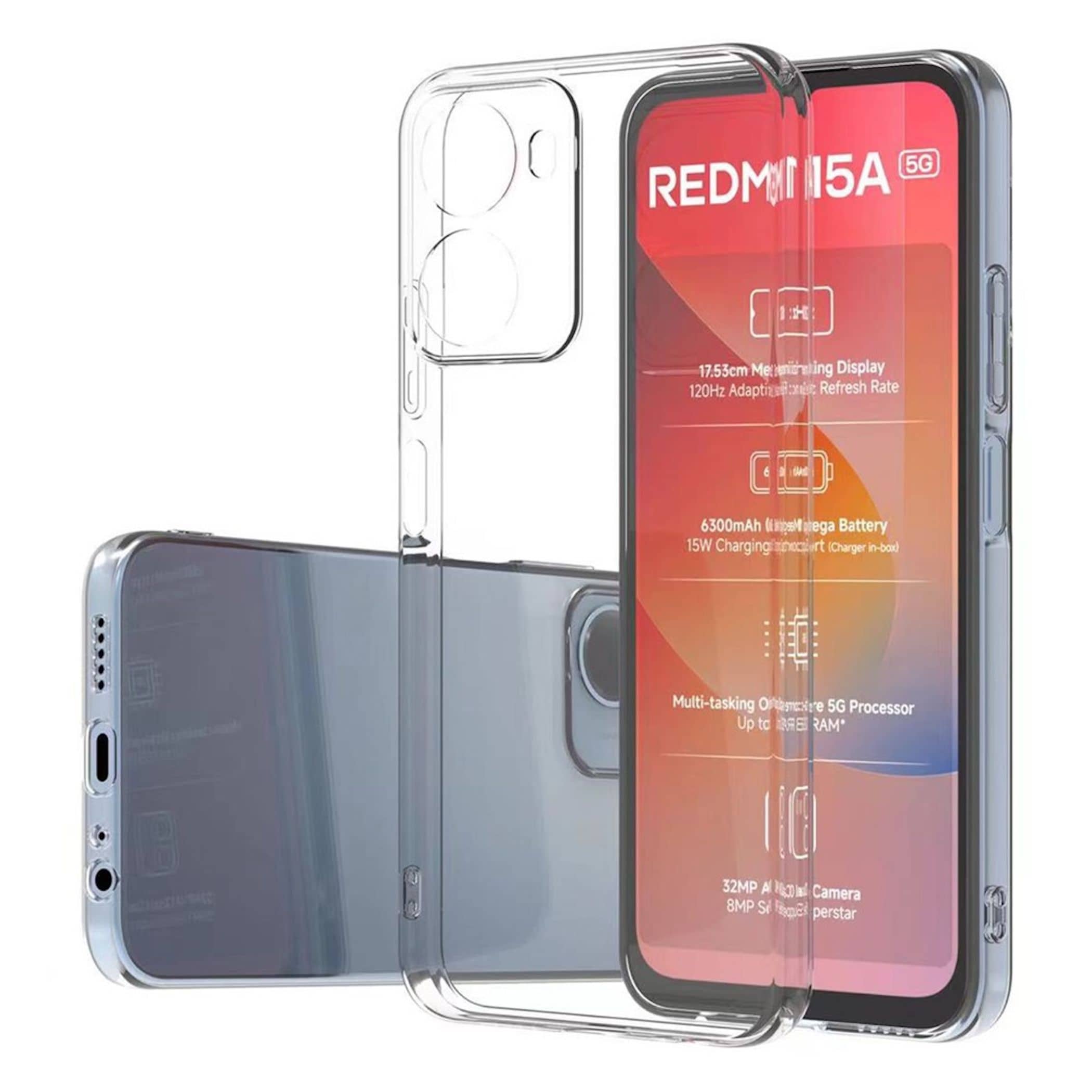 Handyh&uuml;lle f&uuml;r Xiaomi Redmi Note 17 Pro Max 5G Silikon TPU Sto&szlig;fest Transparent - Bild 1