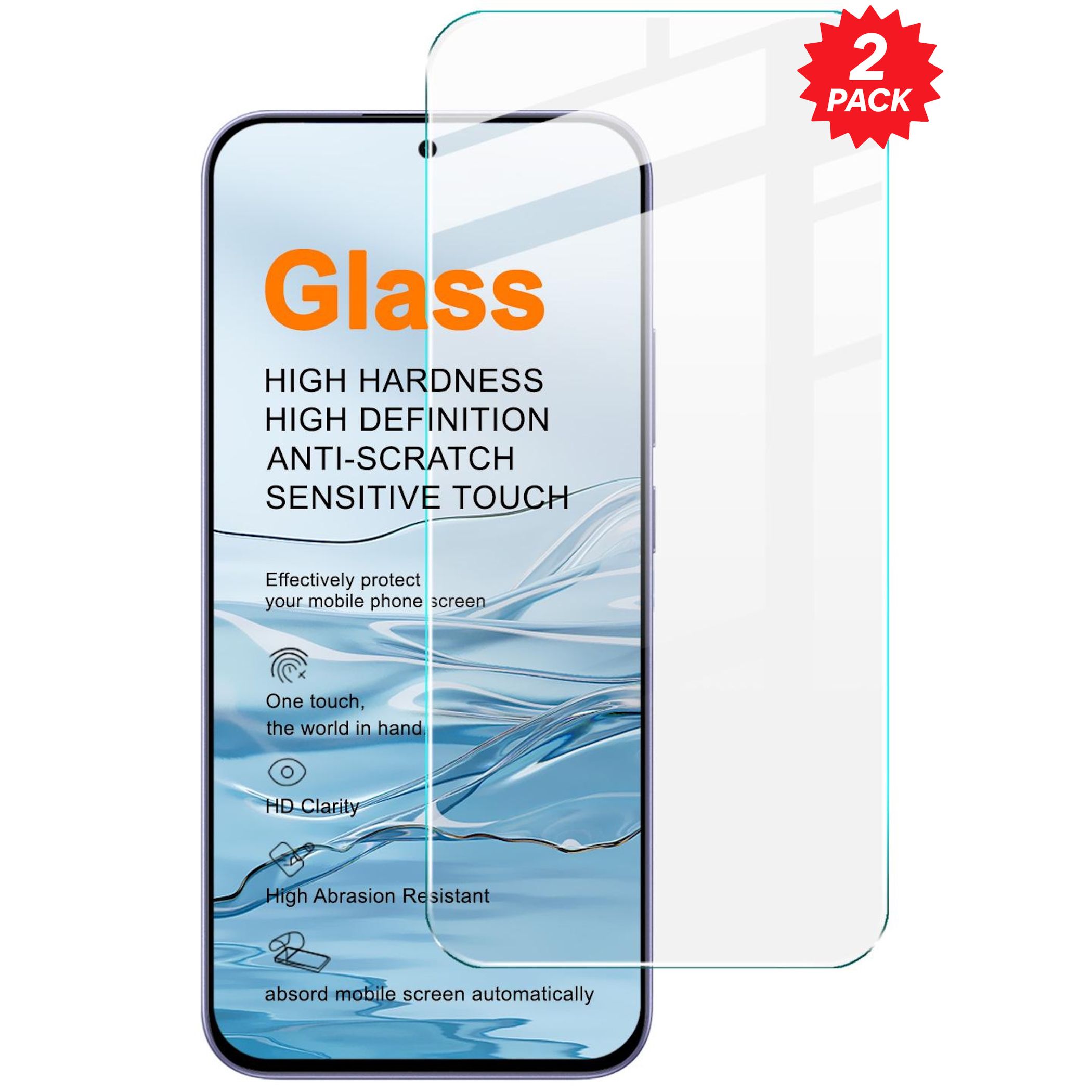 2x Schutzglas Displayschutz f&uuml;r Xiaomi Redmi 17 5G / 4G 9H Hartglas Bildschirm - Bild 1