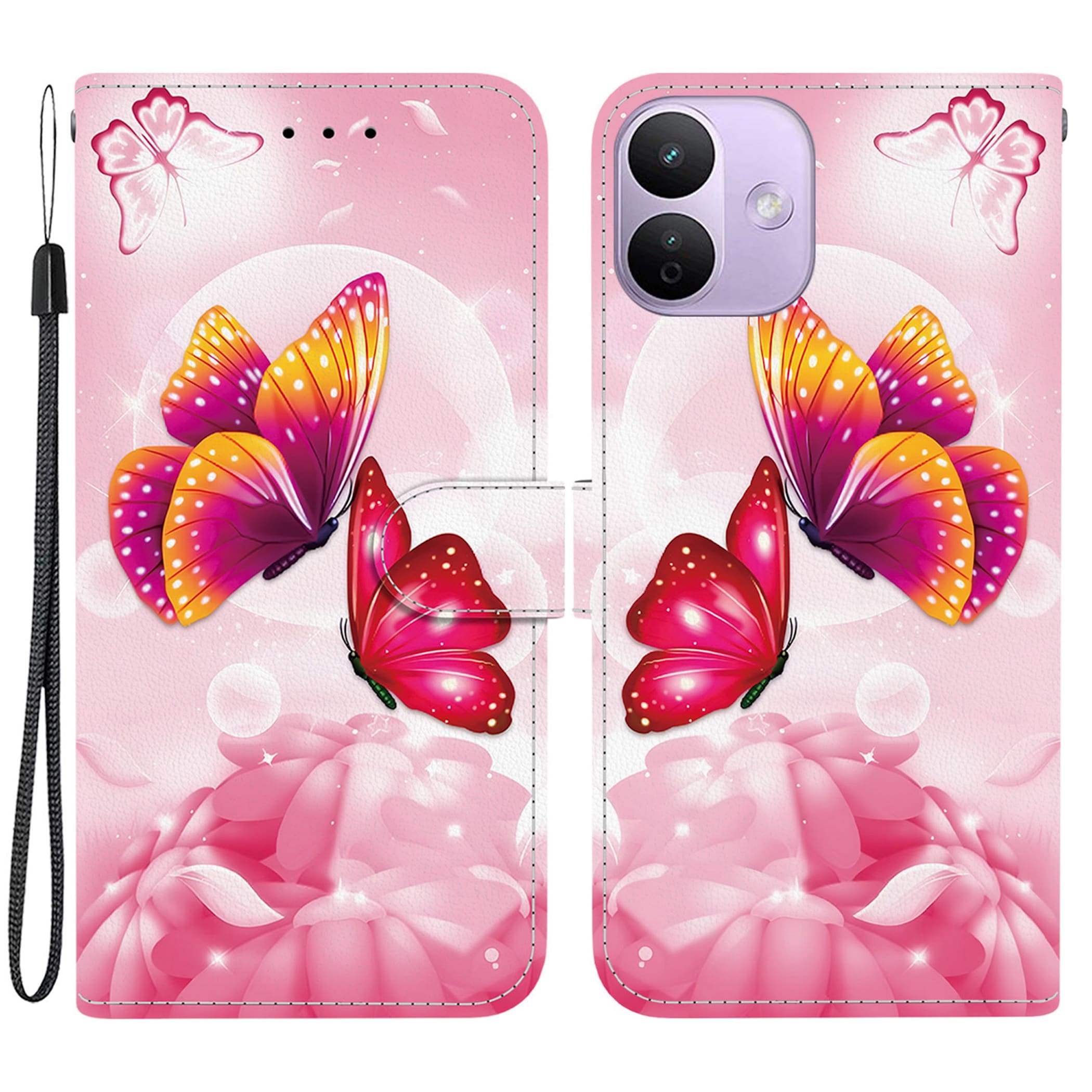 Handyh&uuml;lle Klapp Tasche f&uuml;r Xiaomi Redmi Note 17 4G / 5G Kunstleder Book Design - Bild 1