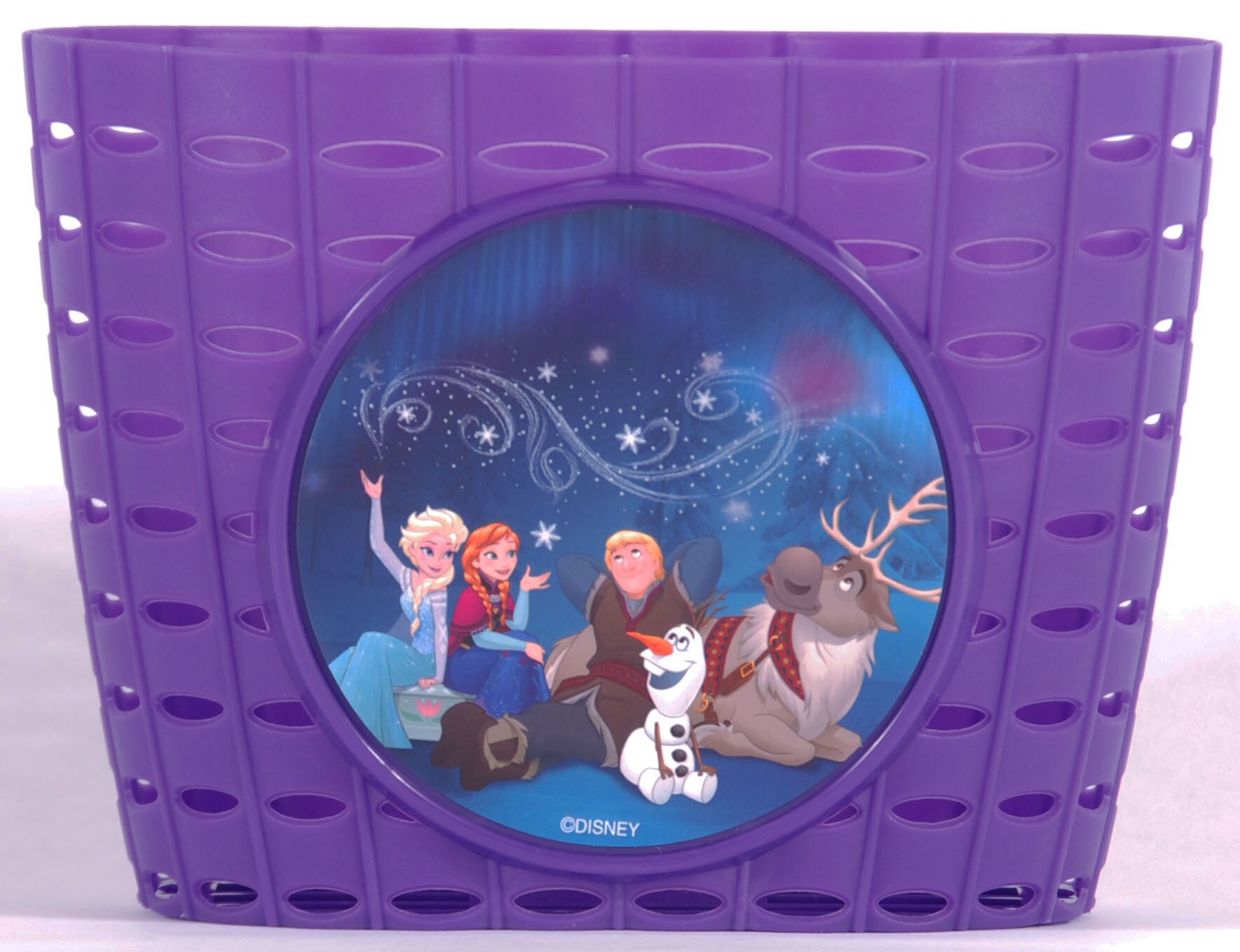 Fahrradkorb Kinder Disney Frozen Elza Korb Fahrrad Flechtkorb Eisk&ouml;nigin - Bild 1