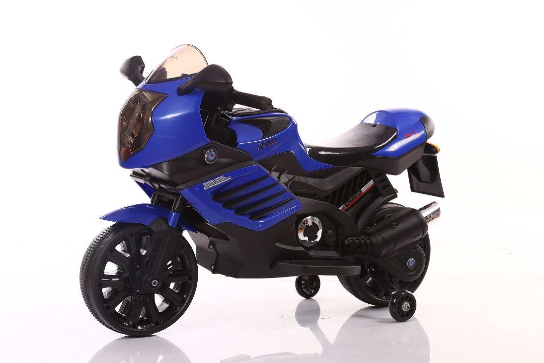 Elektrokindermotorrad Elektromotorrad Kindermotorrad elektro Kinderauto Motorrad Blau - Bild 1