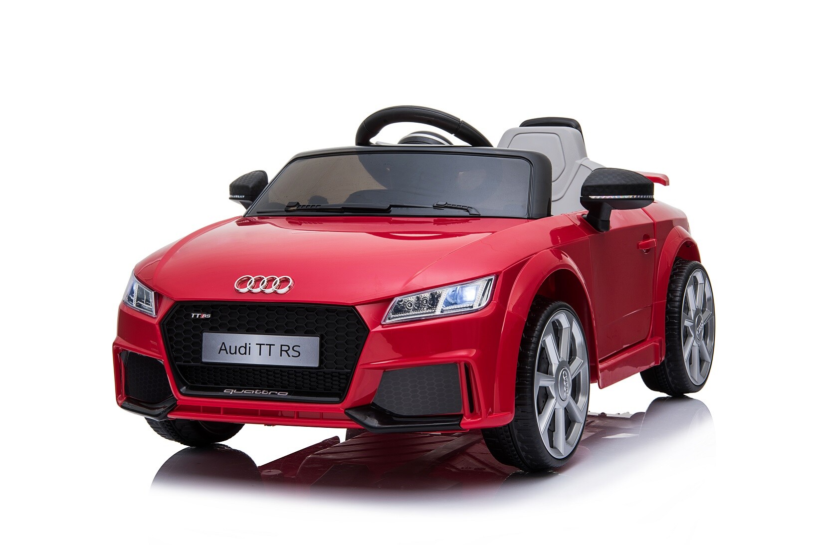 Audi Tt Rs Cabrio mit Fernbedienung Usb und Mp3 Anschluss 2x30W Motoren und 12V - Bild 1