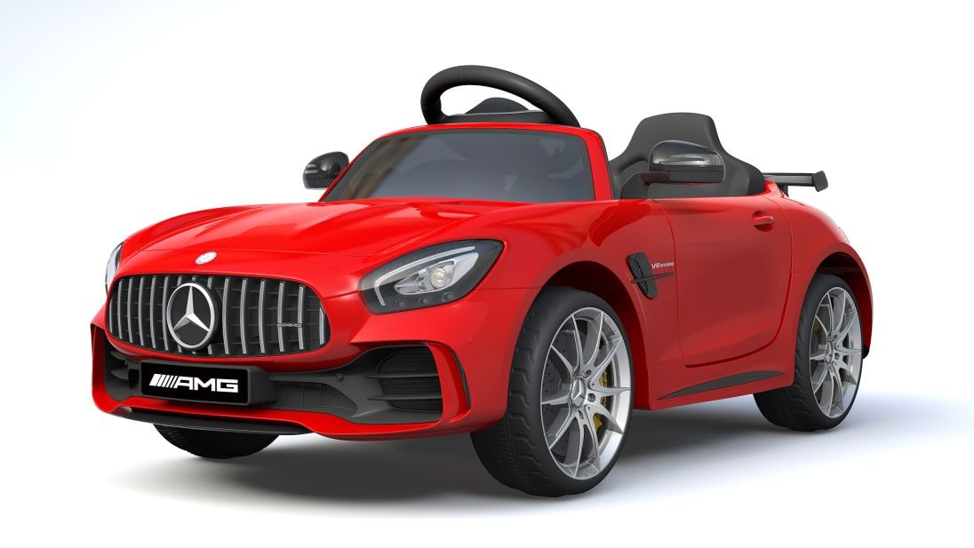 MERCEDES GTR AMG KINDER ELEKTRO AUTO KINDERFAHRZEUG SPORTWAGEN RC USB MP3 - Bild 1