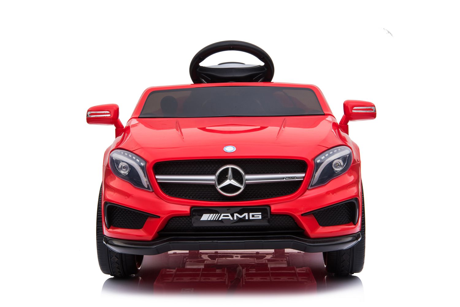 Mercedes Benz Amg Gla45 Kinderauto 12v 2x35w Kinderfahrzeug Kinder Elektroauto Mp3 Rot Online Kaufen Bei Netto