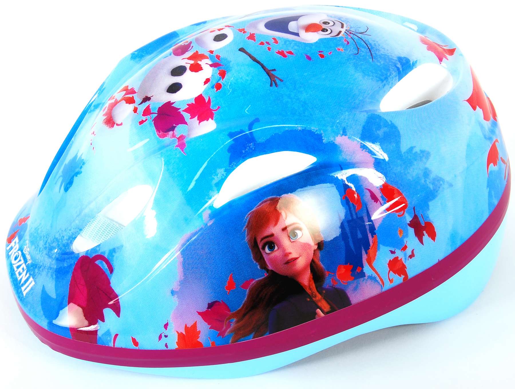 Fahrradhelm Kinderhelm Kinder Fahrrad Rad Schutzhelm Helm Frozen die Eisk&ouml;nigin - Bild 1