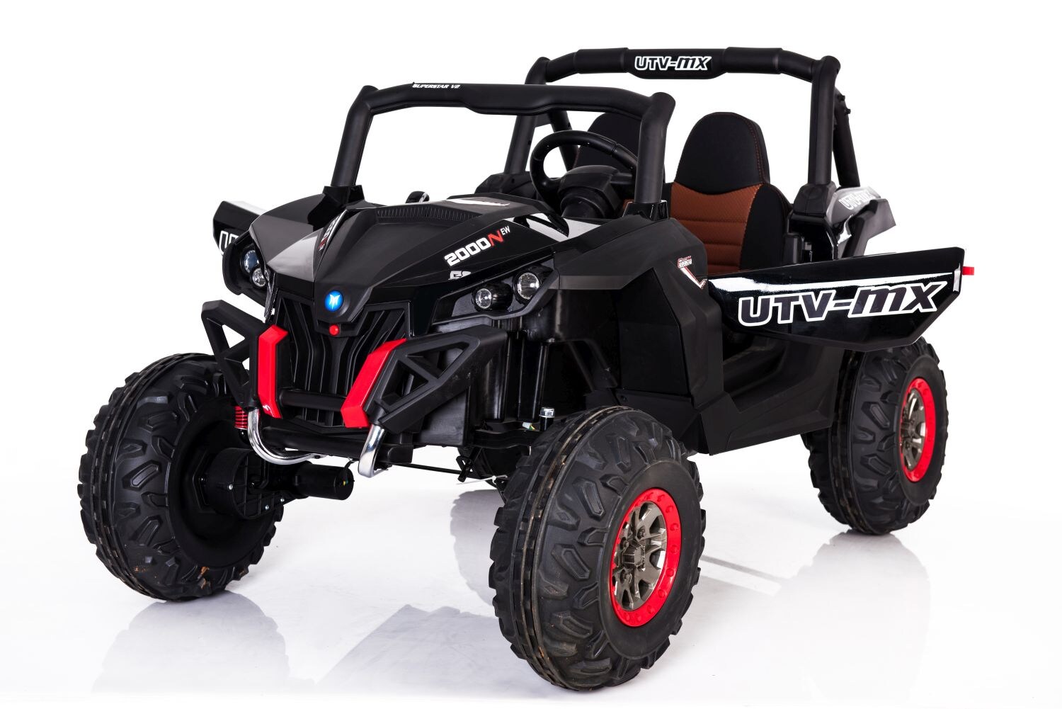 Kinder Elektro Auto Buggy UTV Federung Kinderfahrzeug Auto BT MP3 - Bild 1