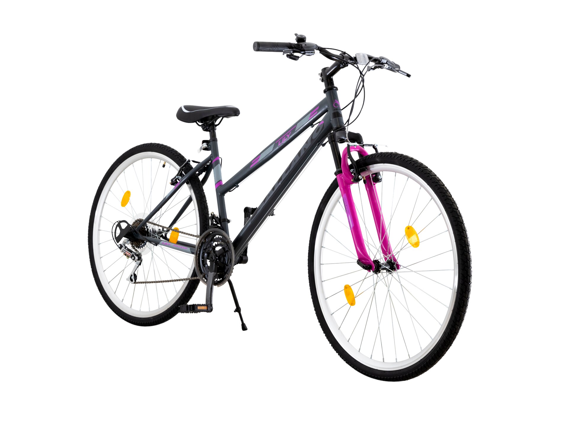 Salcano Trekkingrad Damen Rad Mtb 28 Zoll Fahrrad 21 Gang Mountainbike Hardtail - Bild 1