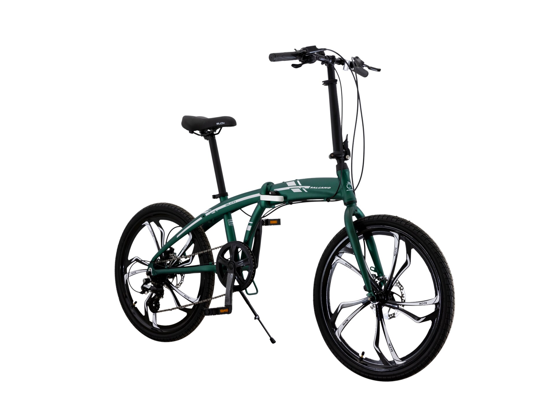 Faltrad Klapprad 24" Zoll Fahrrad MTB Alloy Shimano 8 Gang Foldrider Scheibenbremse - Bild 1