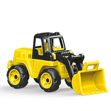 Traktor Rutscher Baufahrzeug mit Schaufel Spielzeugbagger Bulldozer 50kgTraglast - Bild 1