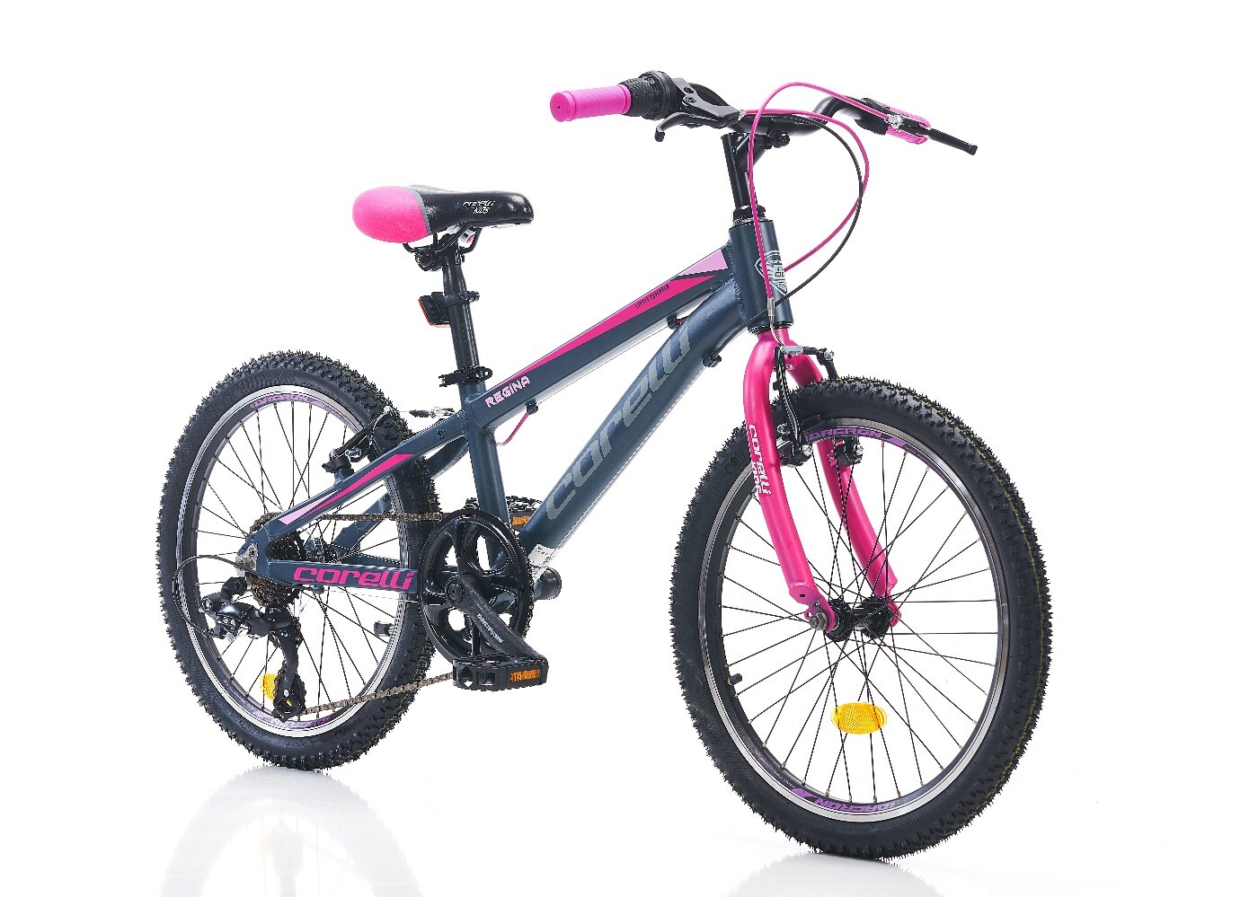 20 Zoll Alu Fahrrad Hardtail 7 Gang 20" Kinderfahrrad Mountainbike MTB - Bild 1