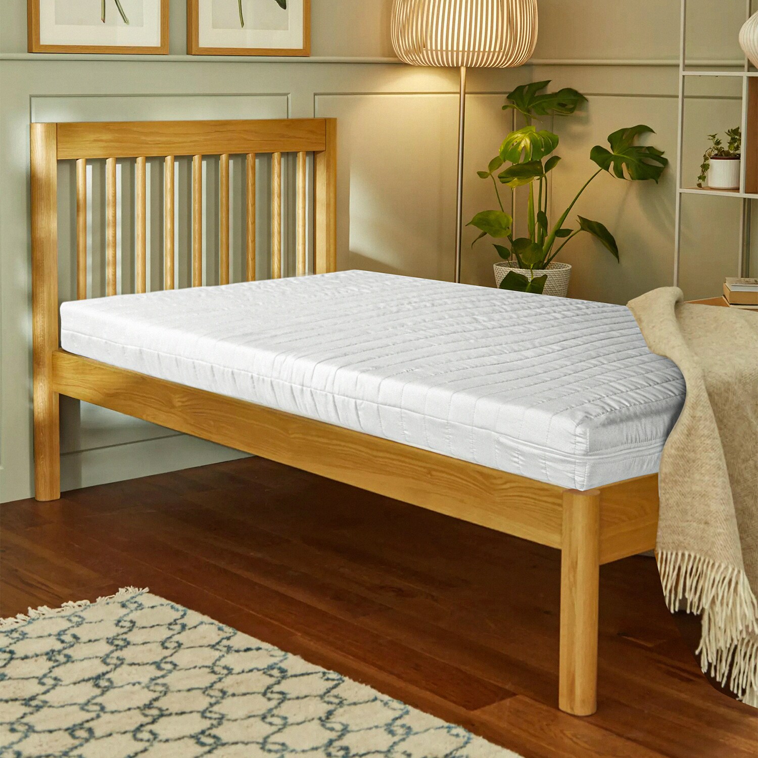 Comfort Matratze Komfortschaum Rollmatratze Härtegrad (H3) 140×200 cm | 04260627055791