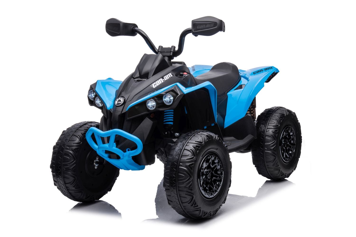 CAN AM Kinder Elektroquad MP3 Offroad ATV Quad Blau 2x45W 12V - Bild 1