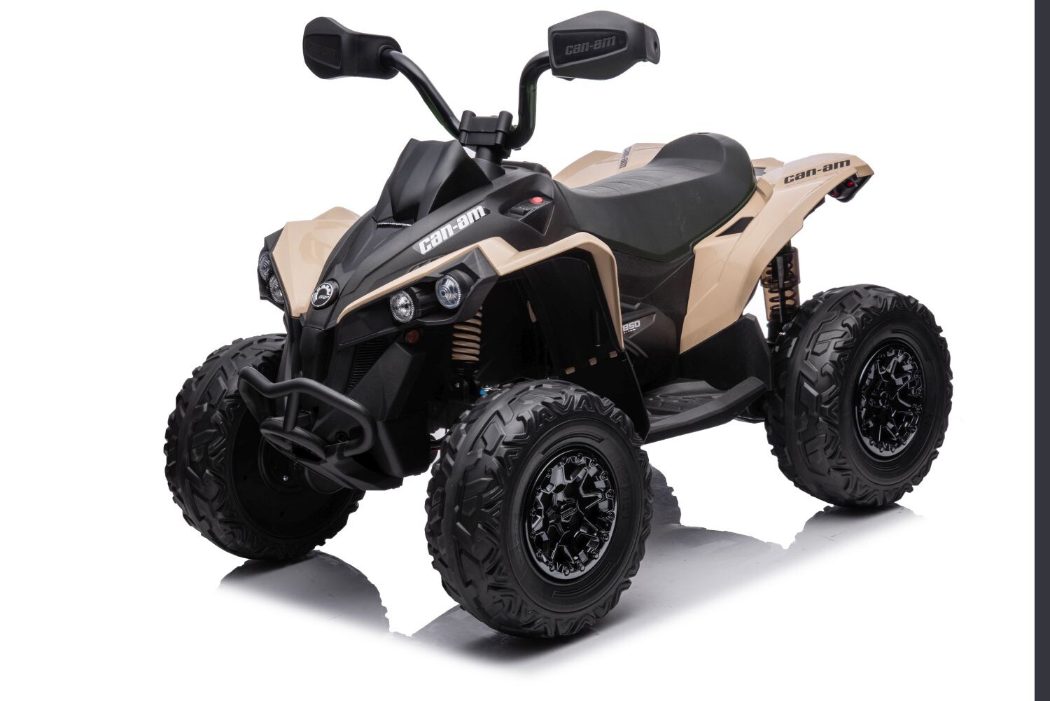 CAN AM Kinder Elektroquad MP3 Offroad ATV Quad Army 2x45W 12V - Bild 1