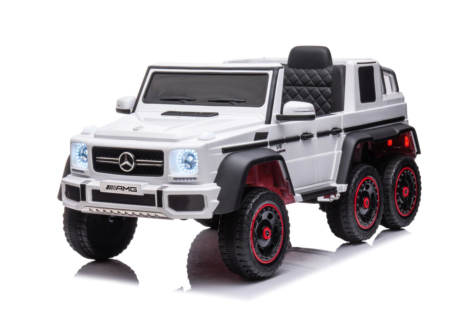 Mercedes G63 AMG 6x6 SUVKinderauto Kinderfahrzeug Allrad Leder FB Neu - Bild 1