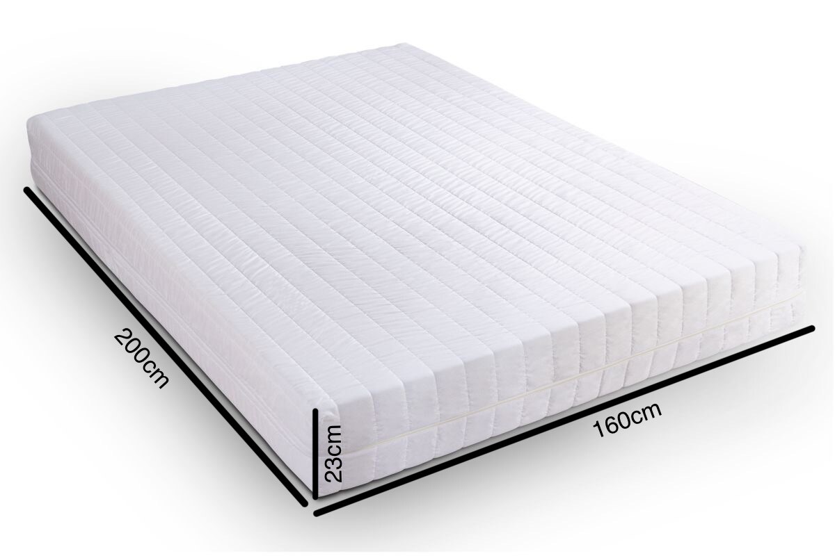 Easy Comfort Matratze Komfortschaum Rollmatratze H3 23cm 160x200cm | 04260627055258