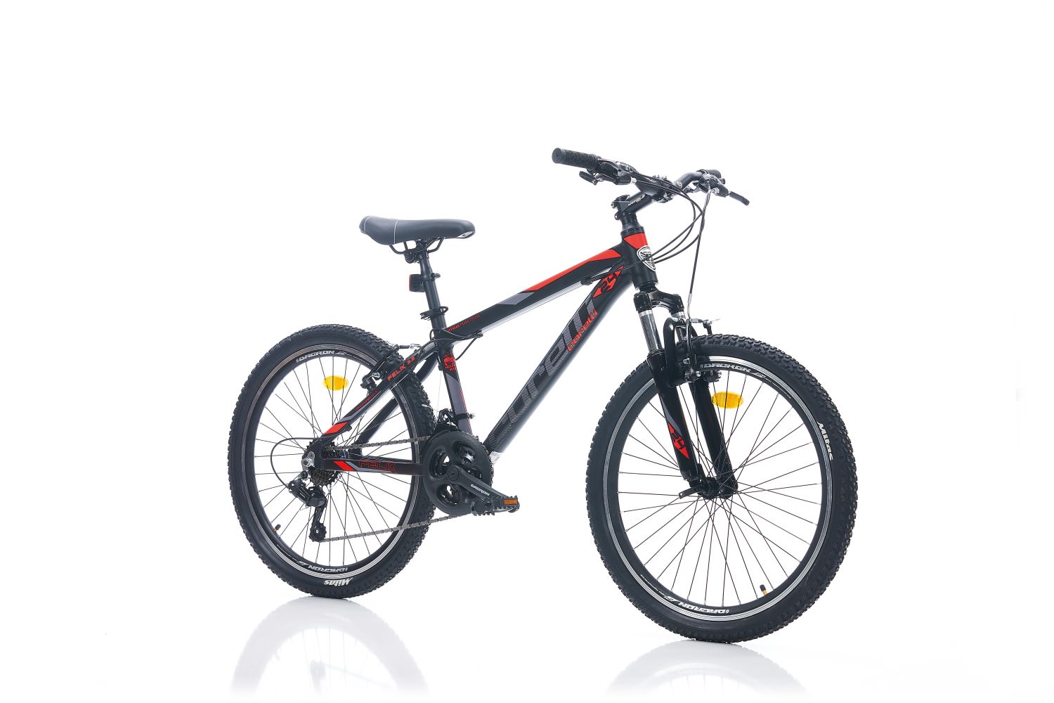 24 Zoll Mountainbike Fahrrad Alu Rad 24" MTB Bike Gabelfederung 21Gang - Bild 1