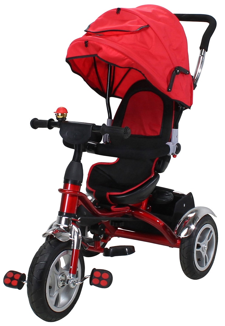 Miweba Kinderdreirad KS07 Schieber  7 in 1 (Rot) - Bild 1