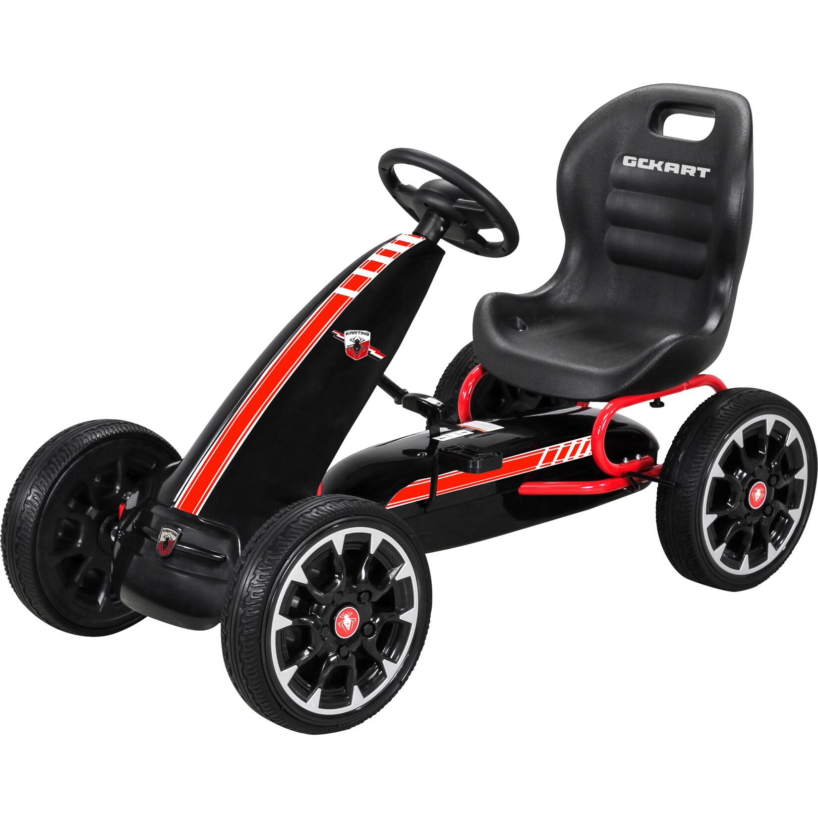 Kinder Pedal Go Kart FS Spider (Schwarz)