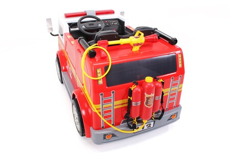 Kinderfahrzeug elektrisch Feuerwehr 12V mit 45W Motoren Feuerwehrauto