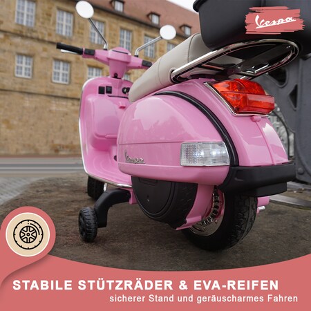 30291 WALSER Auto-Sonnenschutz Rollo, für Kinder, 43x52 cm, rosa